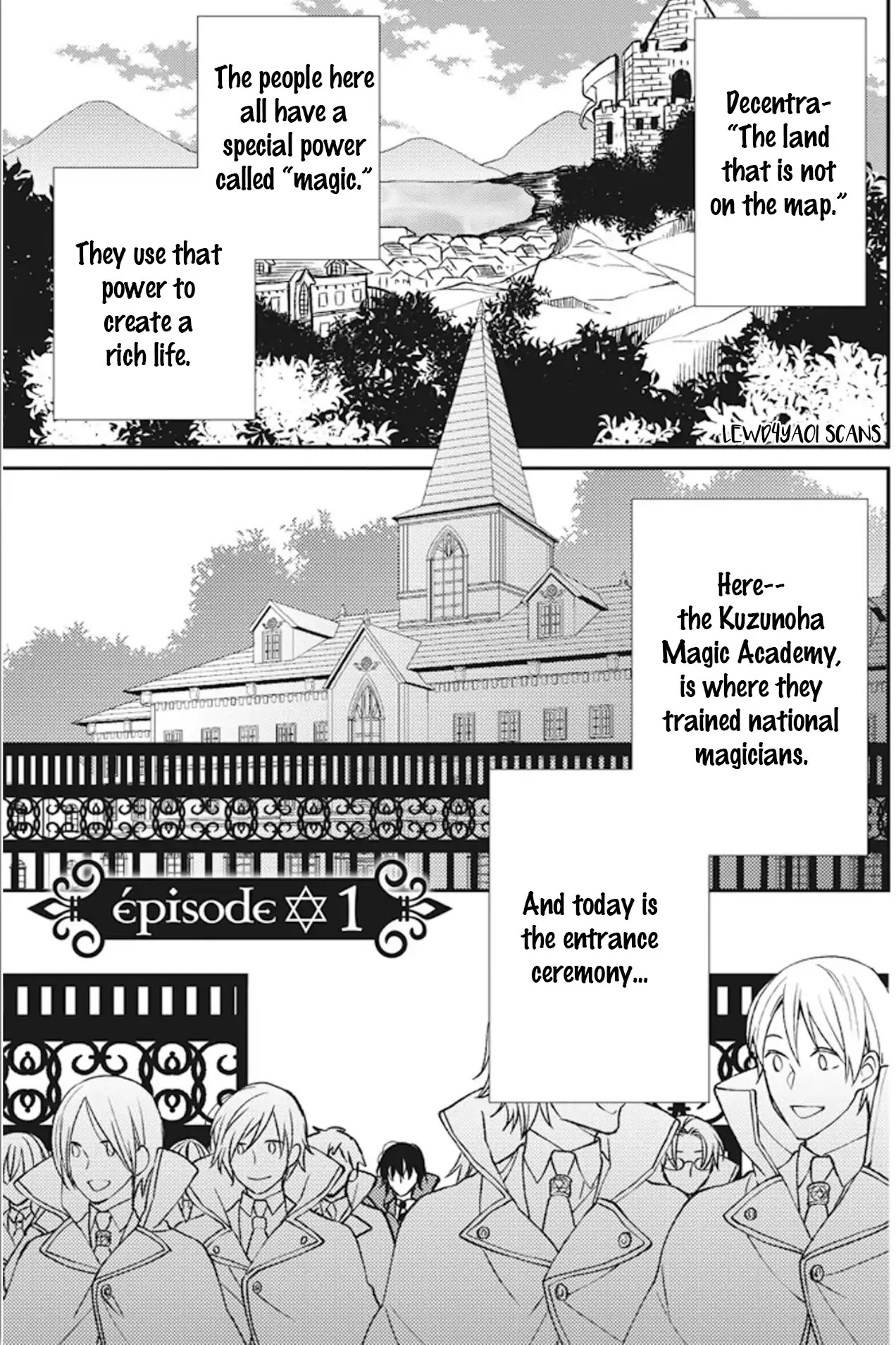 Majutsushi-tachi no Yasoukyoku Chapter 1 page 5 - Chapter 1