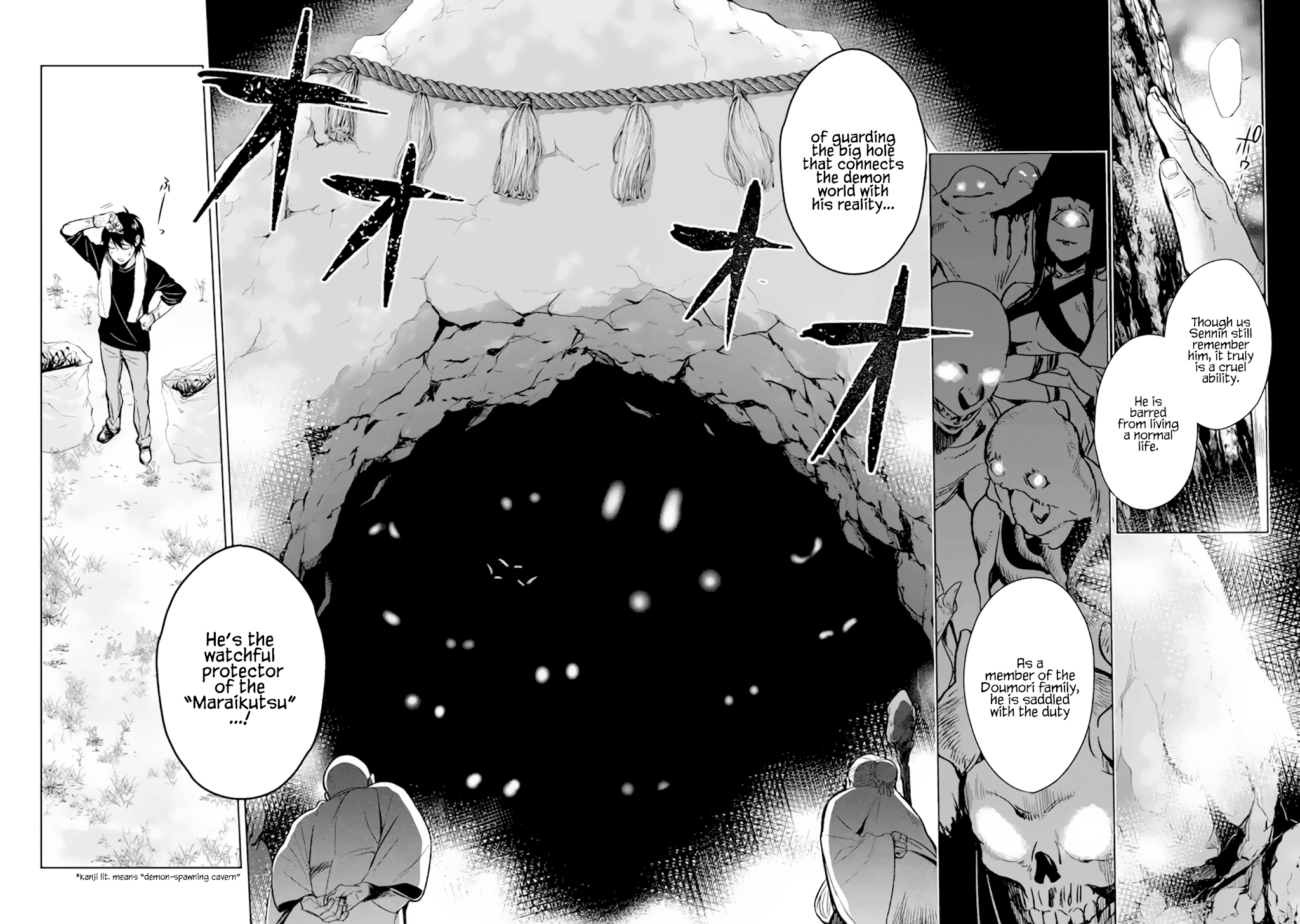 Makai Kaeri no Rettou Nouryokusha Chapter 0 page 33 - Chapter 0