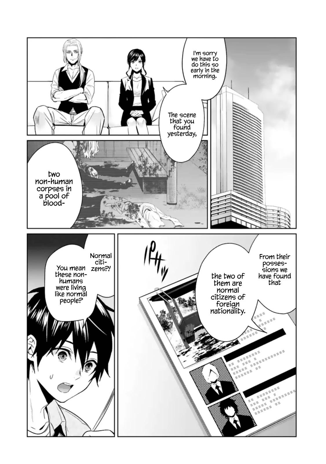 Makai Kaeri no Rettou Nouryokusha Chapter 3 page 6 - Chapter 3