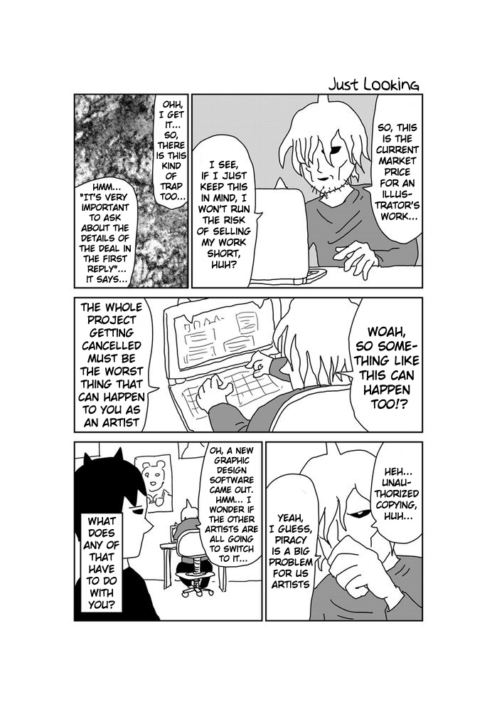 Makai no Ossan Chapter 100 page 1 - Chapter 100: Just Looking