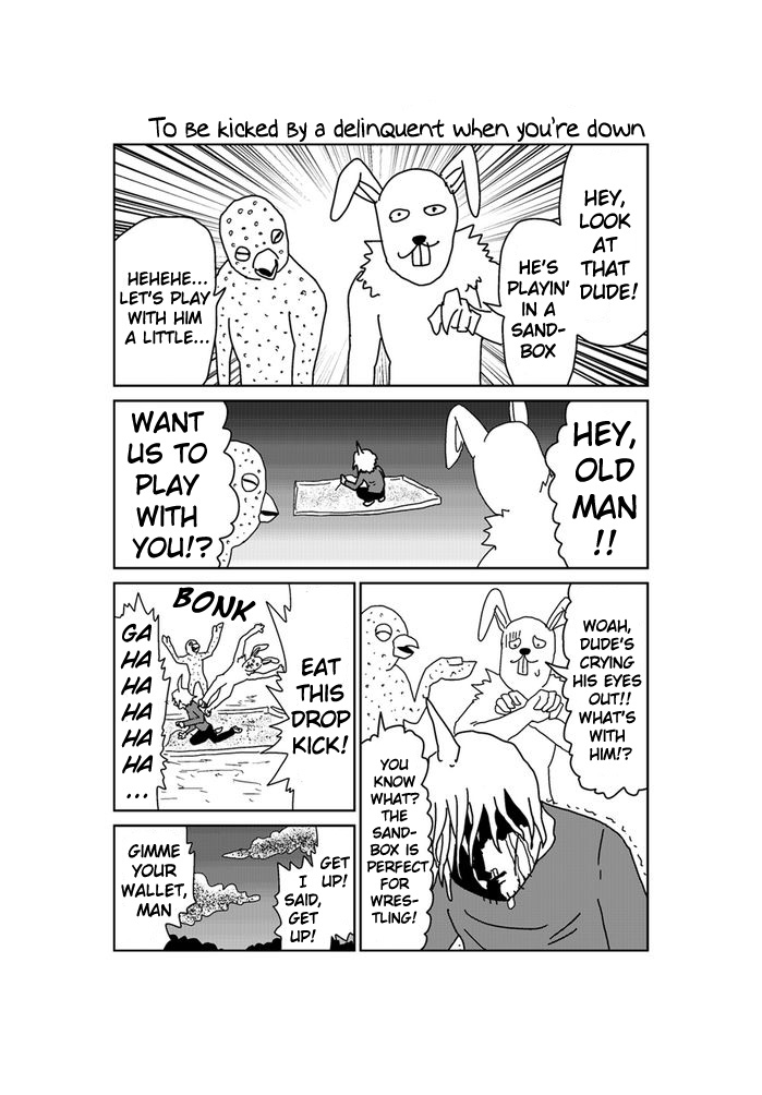 Makai no Ossan Chapter 118 page 1 - Chapter 118: To Be Kicked By A Delinquent When You're Down