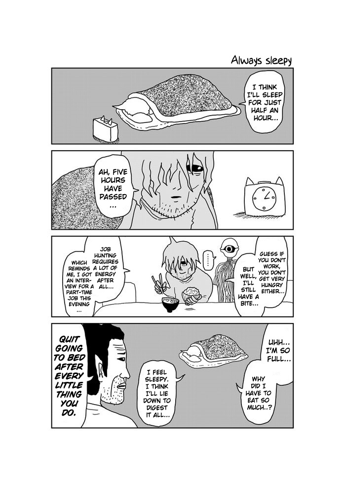 Makai no Ossan Chapter 17 page 1 - Chapter 17: Always Sleepy