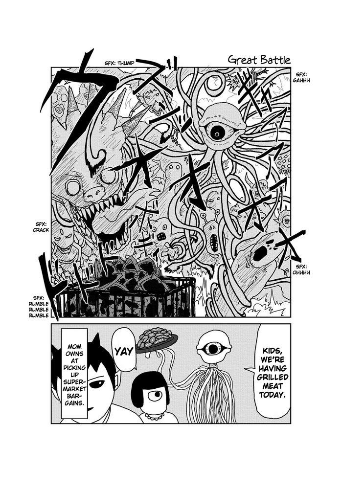Makai no Ossan Chapter 25 page 1 - Chapter 25: Great Battle