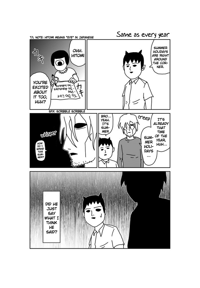 Makai no Ossan Chapter 33 page 1 - Chapter 33: Same as Every Year