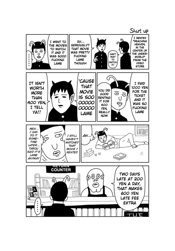 Makai no Ossan Chapter 7 page 1 - Chapter 7: Shut Up