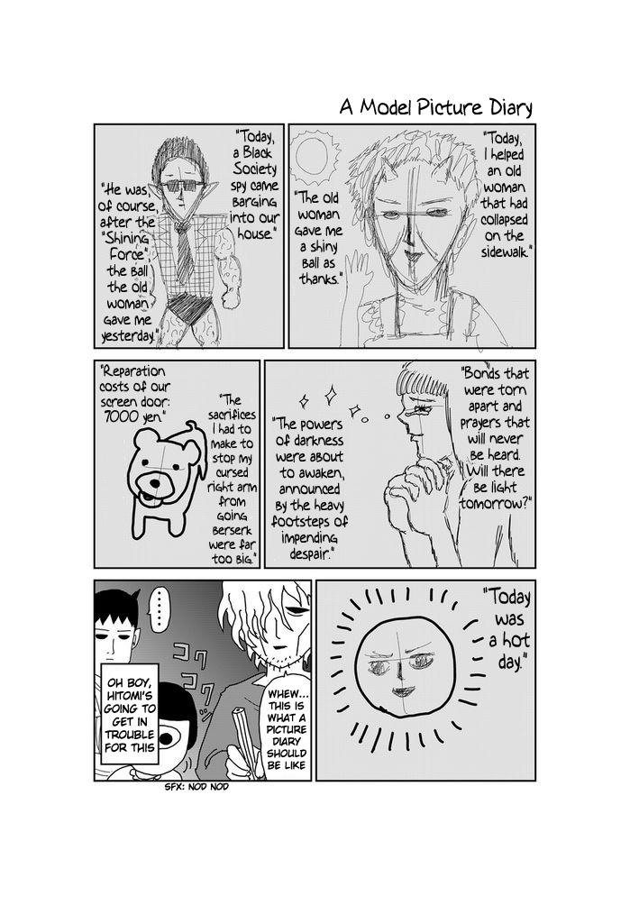 Makai no Ossan Chapter 74 page 1 - Chapter 74: A Model Picture Diary