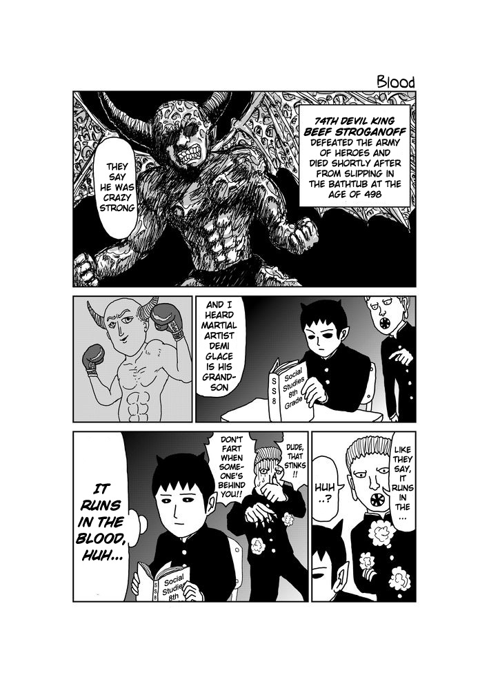 Makai no Ossan Chapter 8 page 1 - Chapter 8: Blood