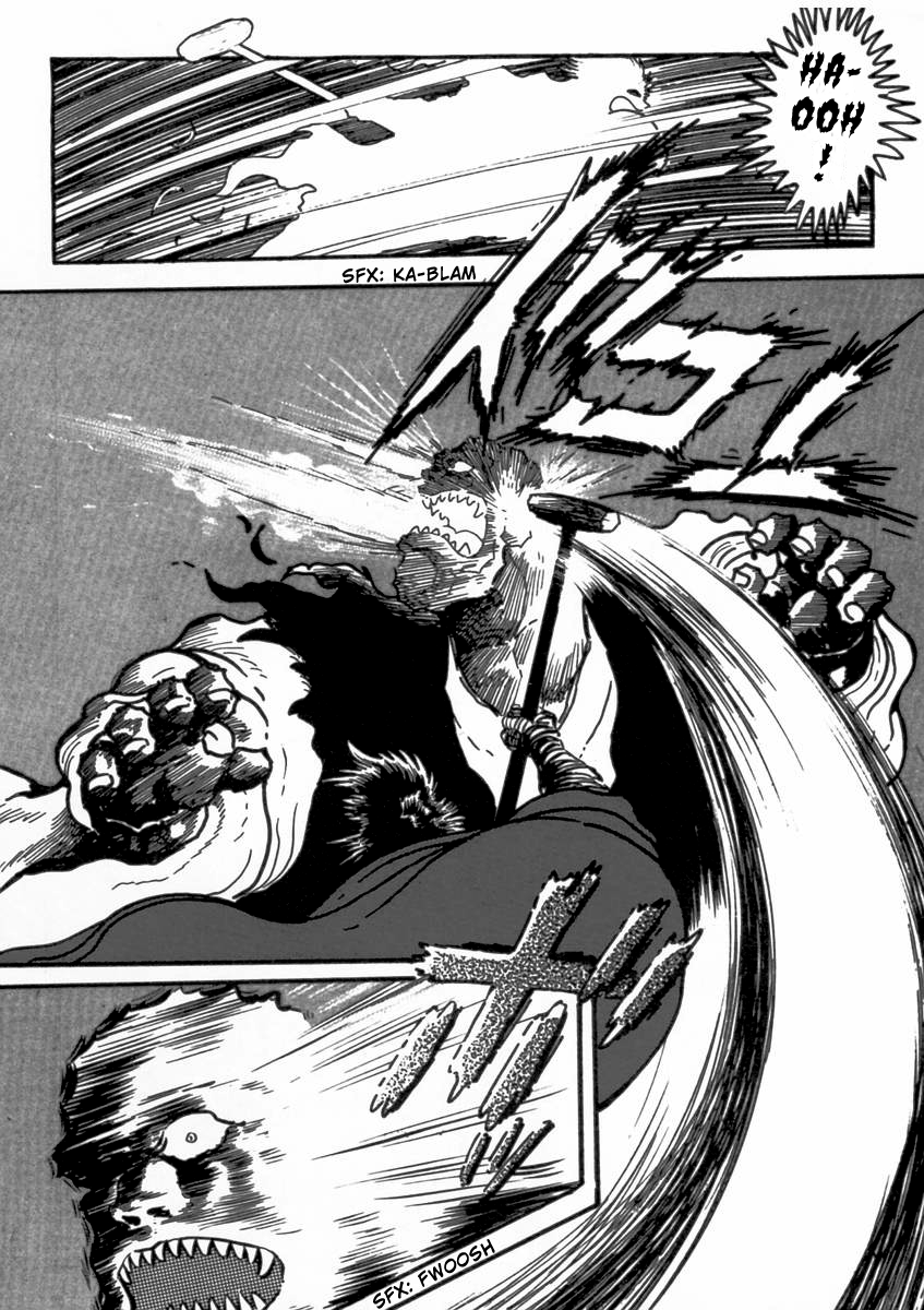 Makai Tenshou Chapter 9.2 page 18 - Chapter 9 v2 : Jubei vs. Musashi