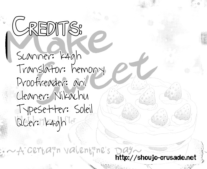 Make Sweet Chapter 5 page 8 - Chapter story-5 : Make Sweet Special: A Certain Valentine's Day [End]