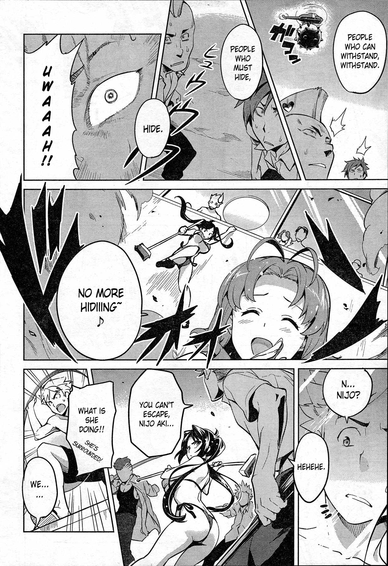 Maken-Ki! Kai!! Chapter 1.2 page 25 - Chapter 1 v2 : They've Come! The Student Control Association!!