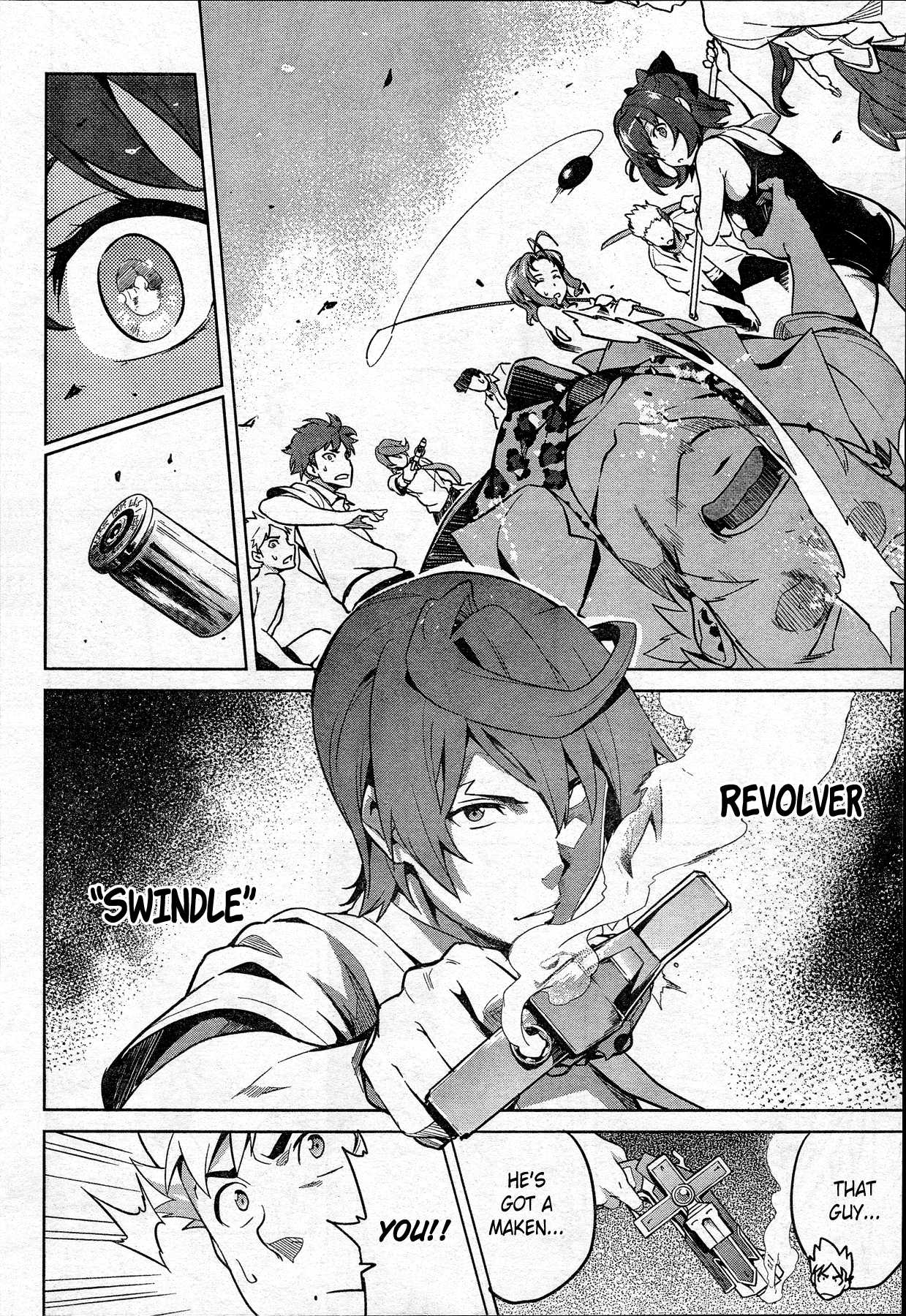 Maken-Ki! Kai!! Chapter 1.2 page 27 - Chapter 1 v2 : They've Come! The Student Control Association!!
