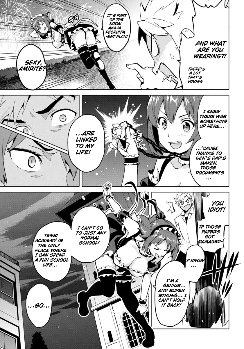 Maken-Ki! Kai!! Chapter 3.2 page 10 - Chapter 3 v2 : Stolen Tenbi Part 2