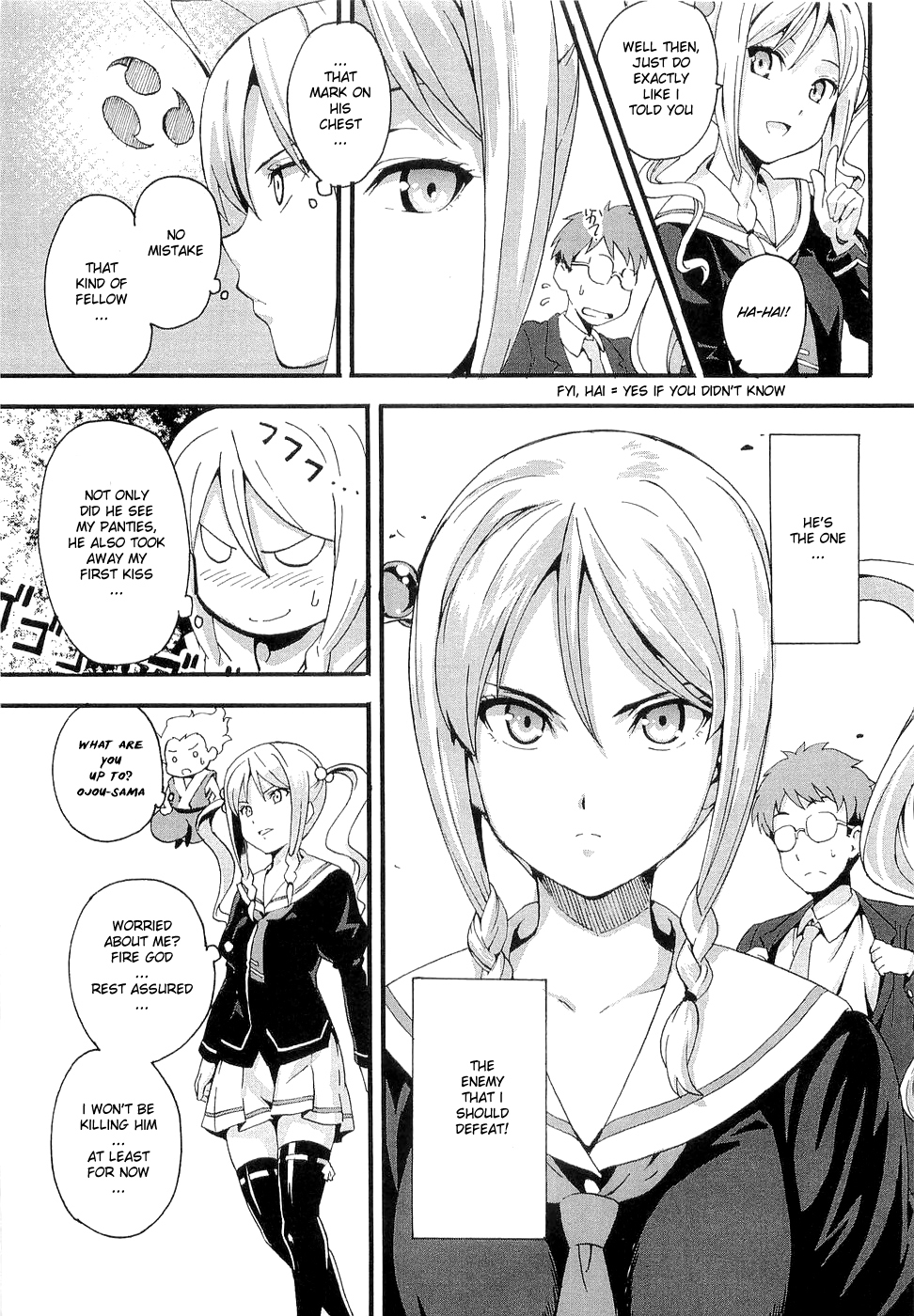 Maken-Ki! Chapter 1 page 32 - Chapter 1: First Day in Heaven