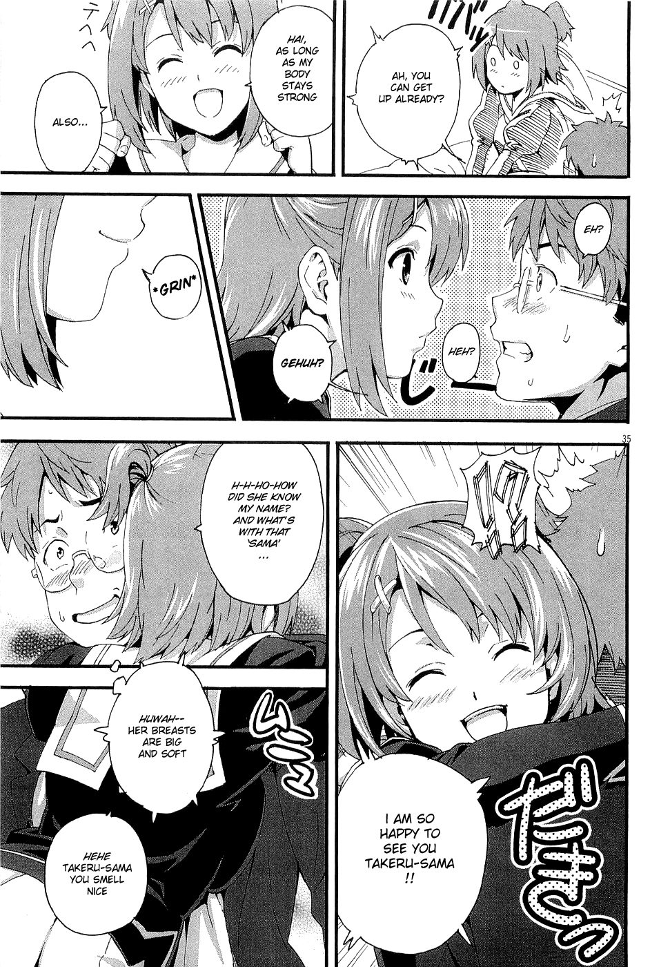 Maken-Ki! Chapter 1 page 39 - Chapter 1: First Day in Heaven