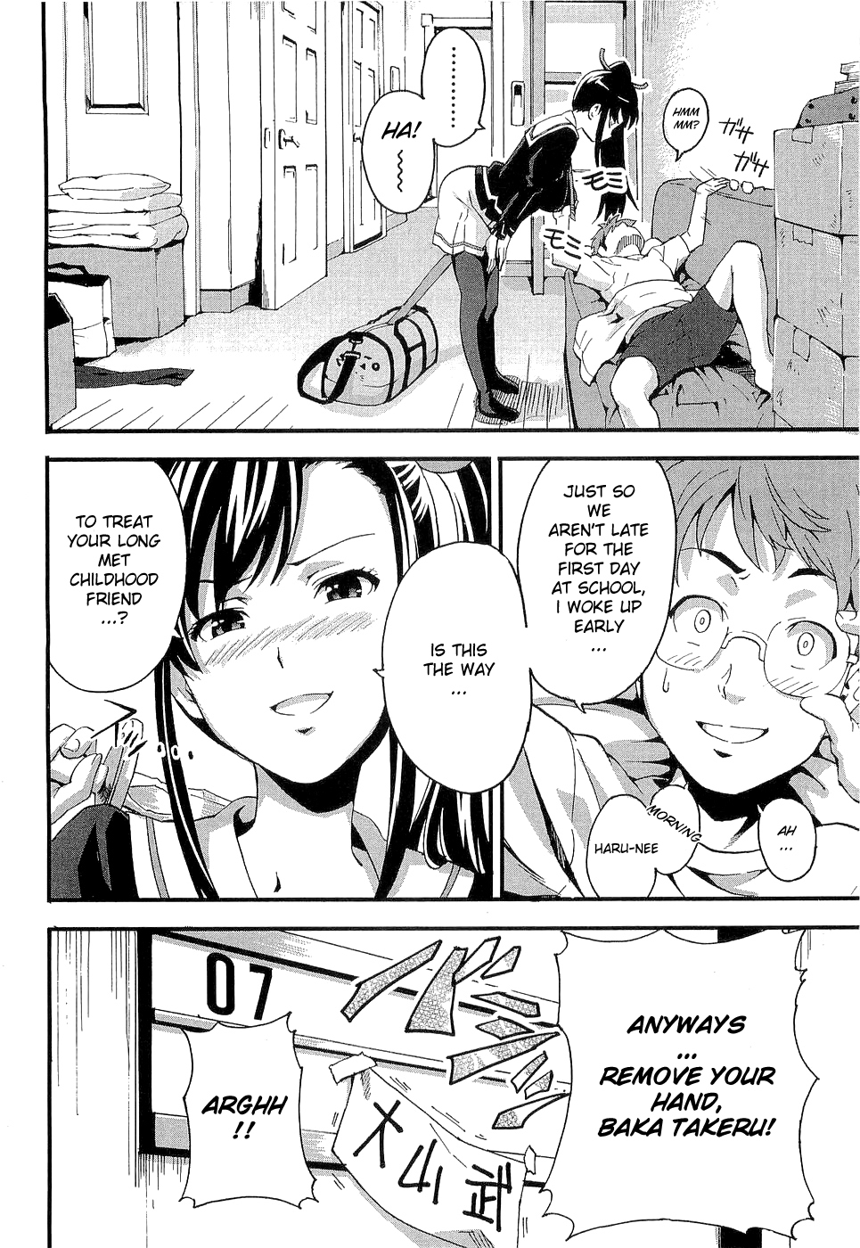 Maken-Ki! Chapter 1 page 8 - Chapter 1: First Day in Heaven