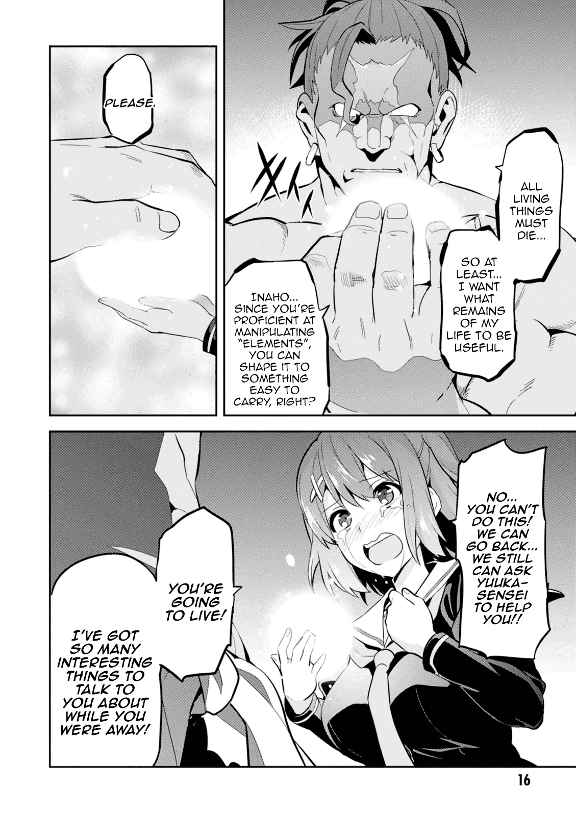 Maken-Ki! Chapter 100 page 14 - Chapter 100: Iron Will
