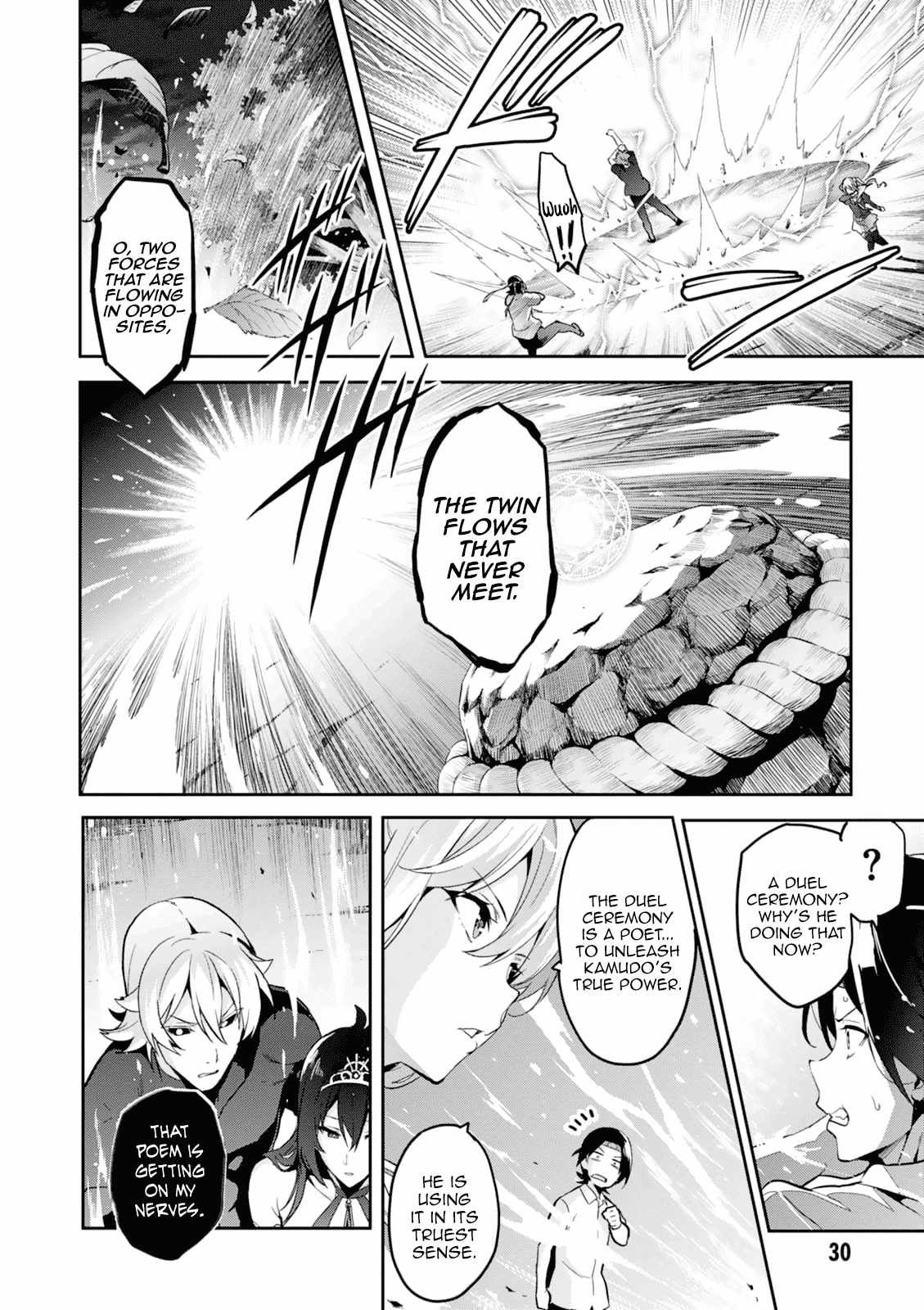 Maken-Ki! Chapter 100 page 27 - Chapter 100: Iron Will
