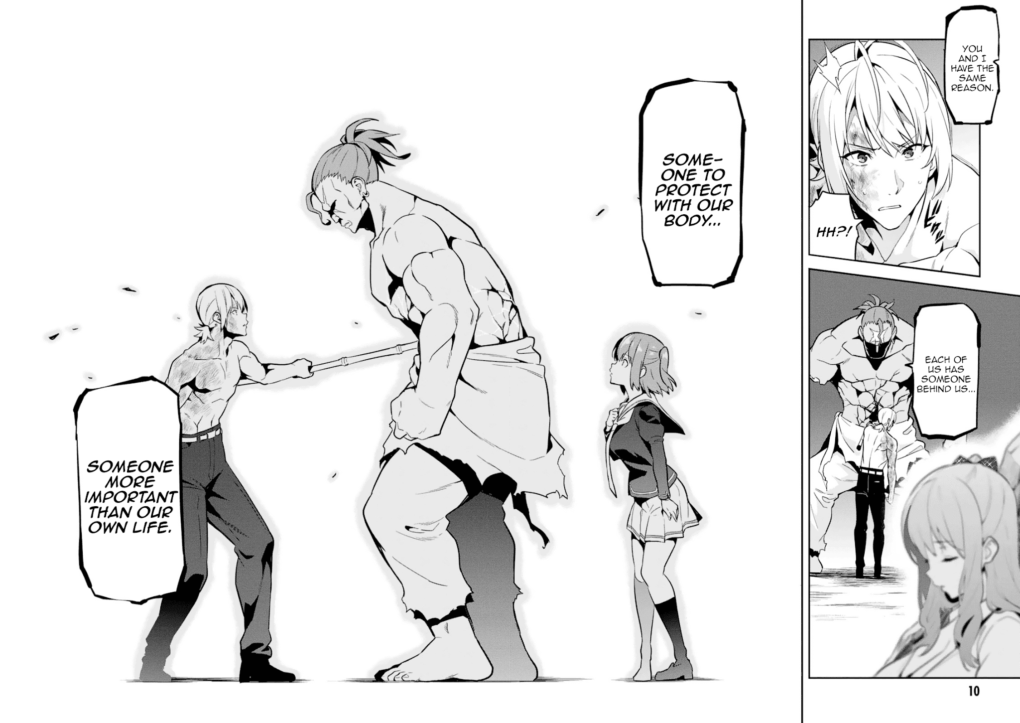 Maken-Ki! Chapter 100 page 9 - Chapter 100: Iron Will