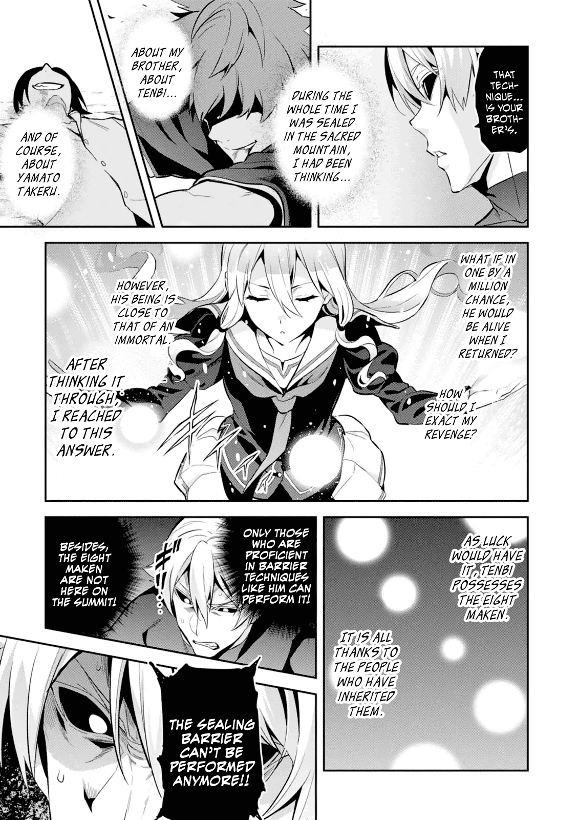 Maken-Ki! Chapter 101 page 21 - Chapter 101: Trump Cards in Both Hands