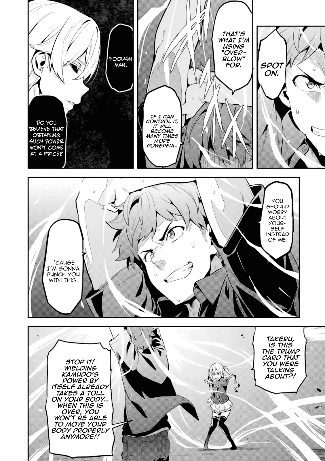 Maken-Ki! Chapter 101 page 4 - Chapter 101: Trump Cards in Both Hands