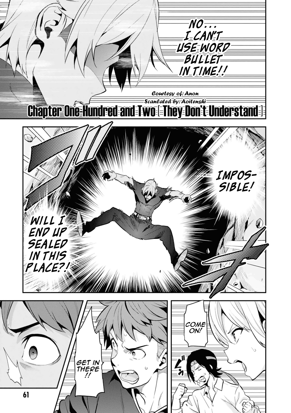 Maken-Ki! Chapter 102 page 1 - Chapter 102: They Don't Understand