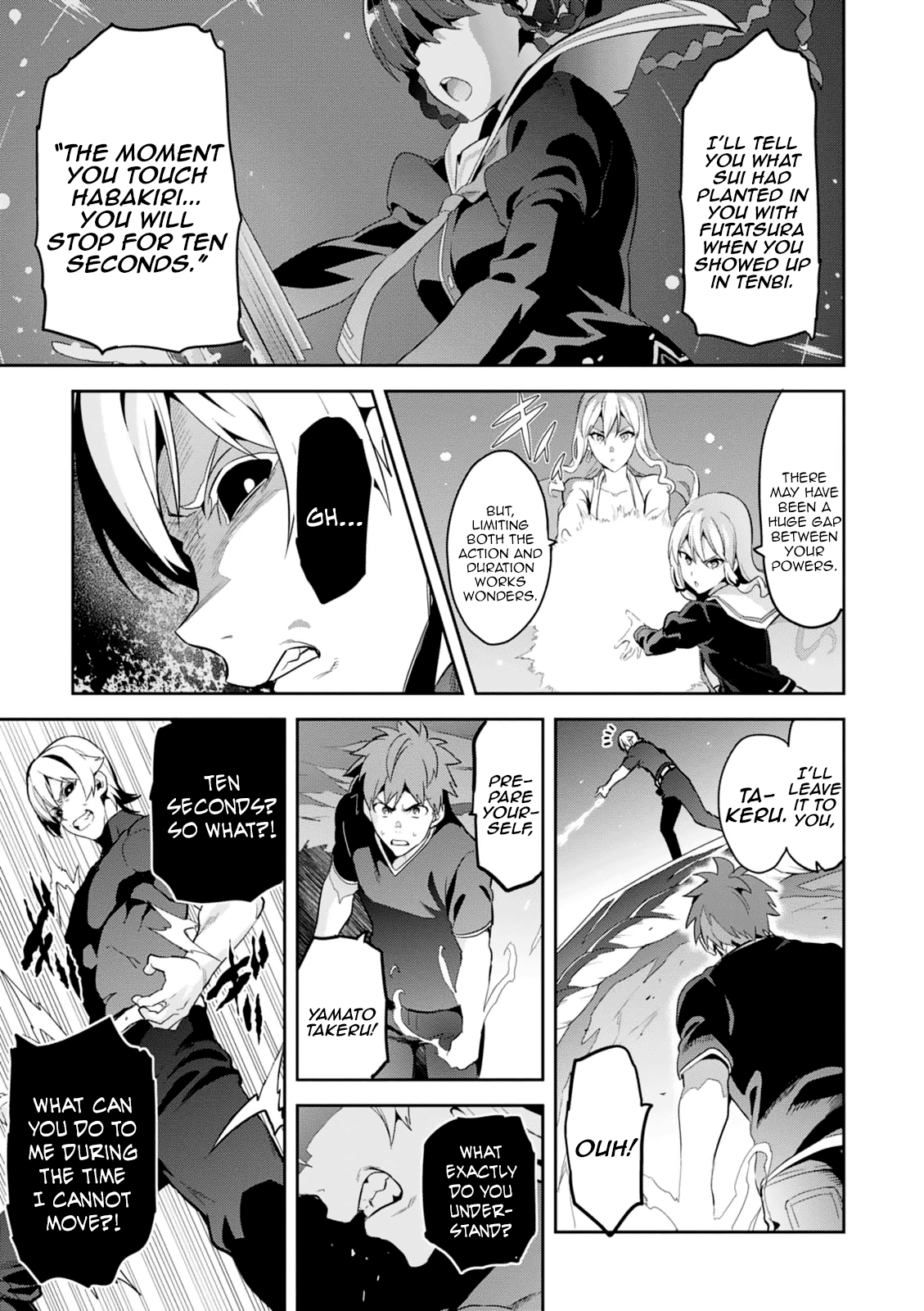 Maken-Ki! Chapter 102 page 18 - Chapter 102: They Don't Understand