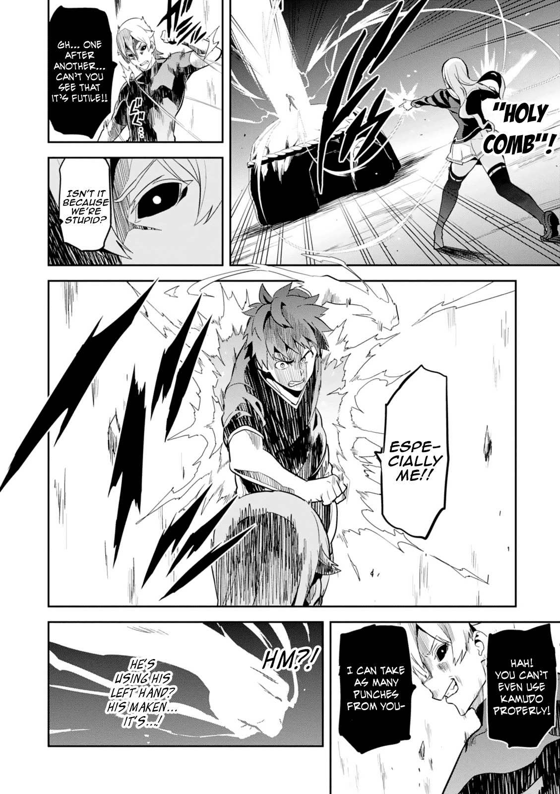 Maken-Ki! Chapter 102 page 21 - Chapter 102: They Don't Understand