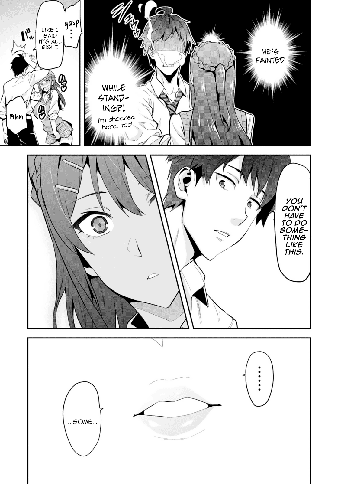 Maken-Ki! Chapter 103.5 page 12 - Chapter 103.5: Ezaki-Senpai Is Troubled