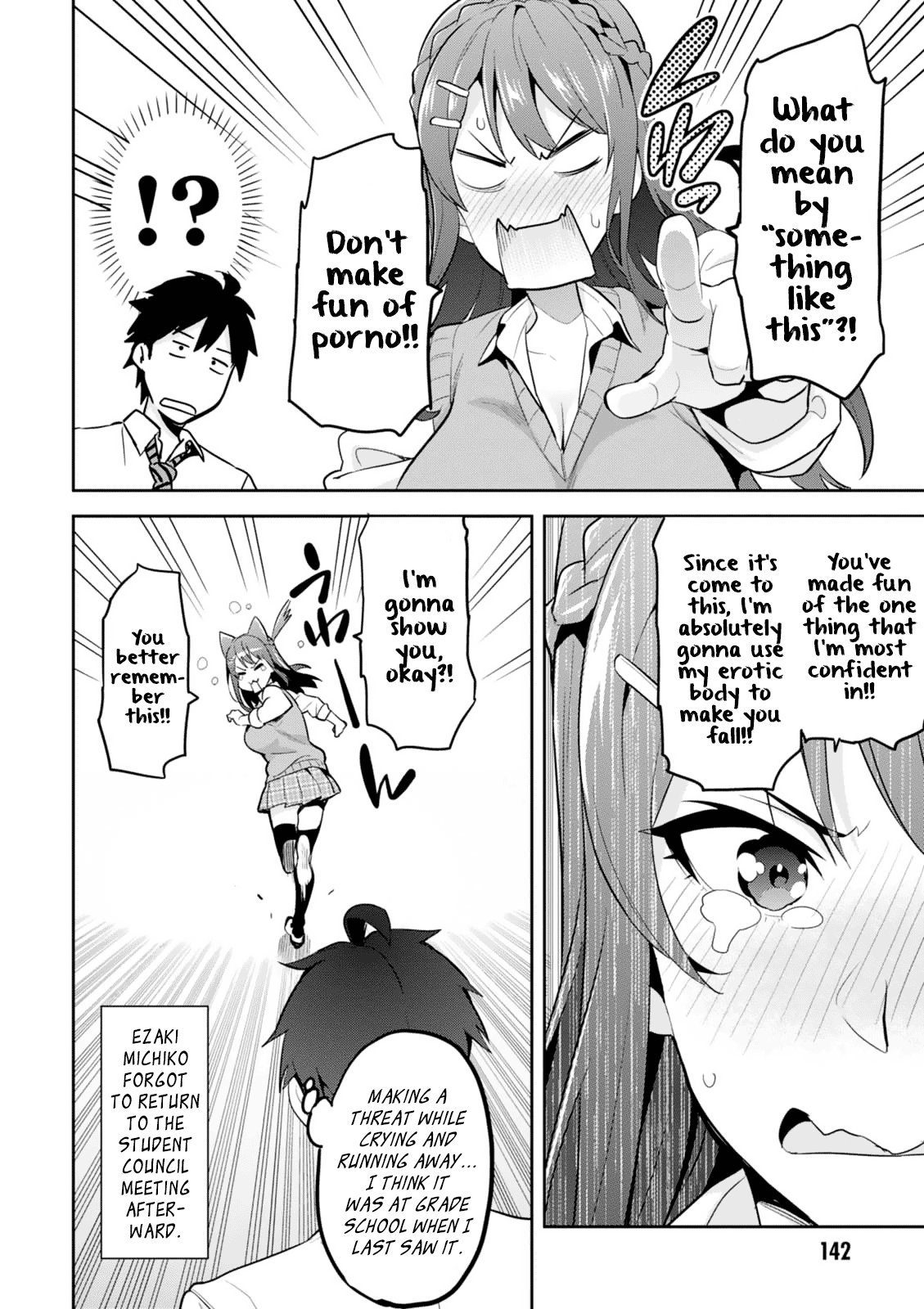 Maken-Ki! Chapter 103.5 page 13 - Chapter 103.5: Ezaki-Senpai Is Troubled