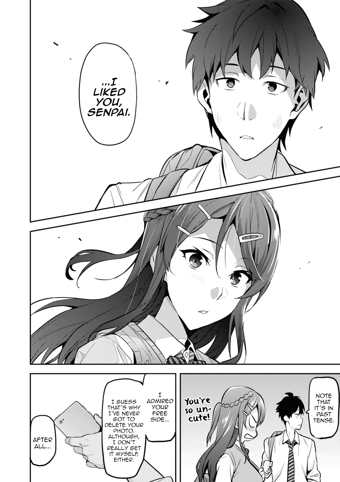 Maken-Ki! Chapter 103.5 page 31 - Chapter 103.5: Ezaki-Senpai Is Troubled