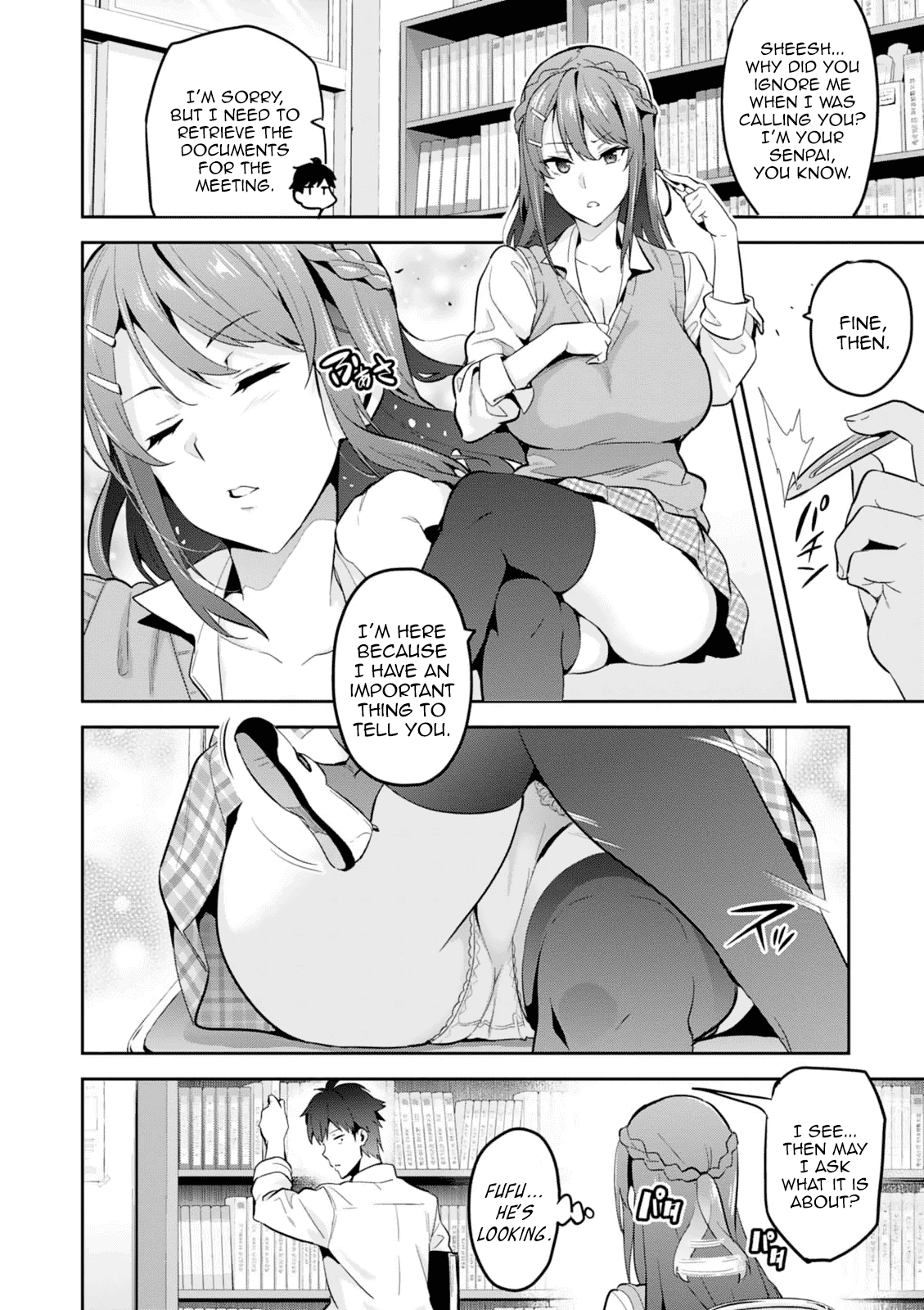 Maken-Ki! Chapter 103.5 page 5 - Chapter 103.5: Ezaki-Senpai Is Troubled