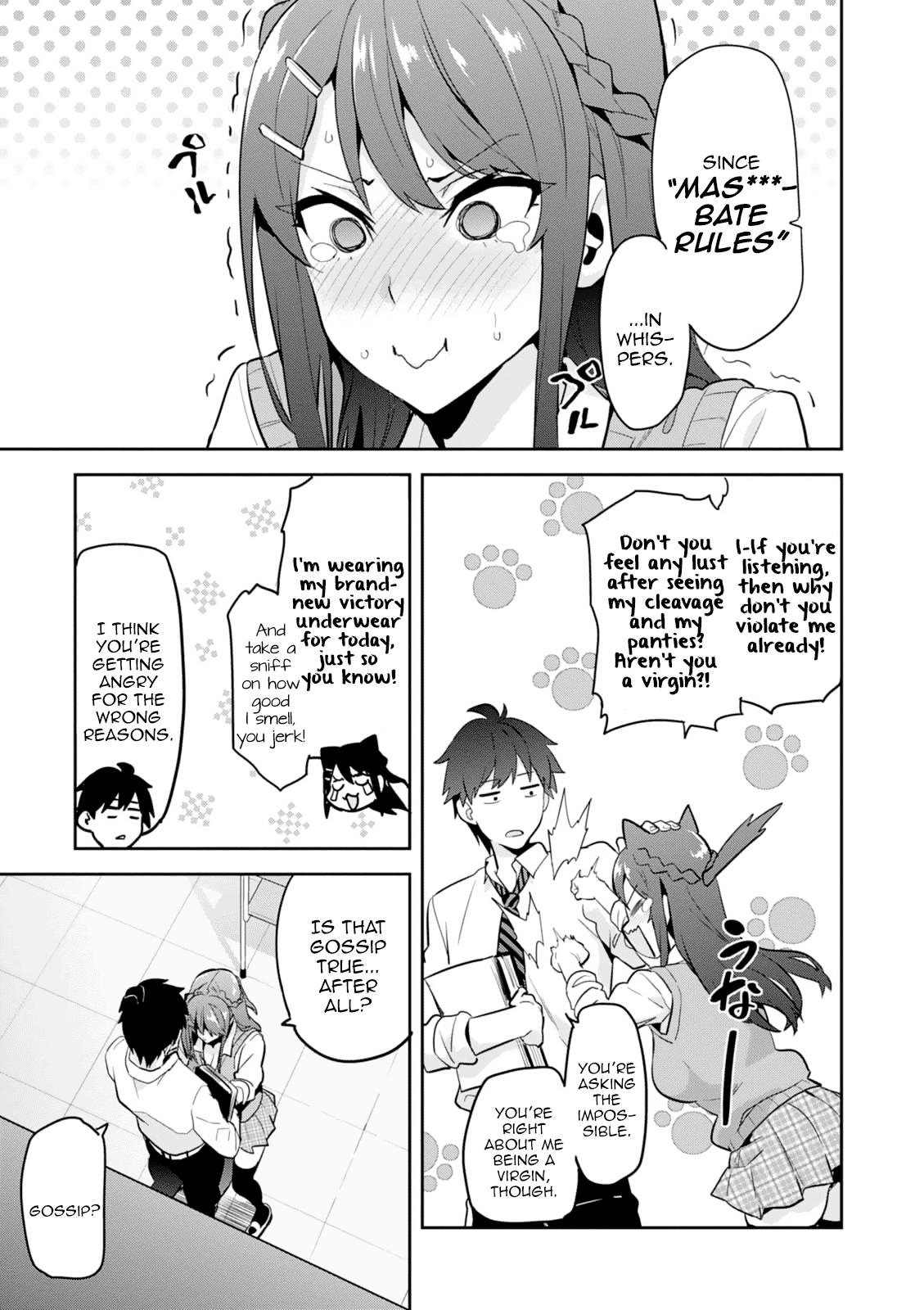 Maken-Ki! Chapter 103.5 page 8 - Chapter 103.5: Ezaki-Senpai Is Troubled