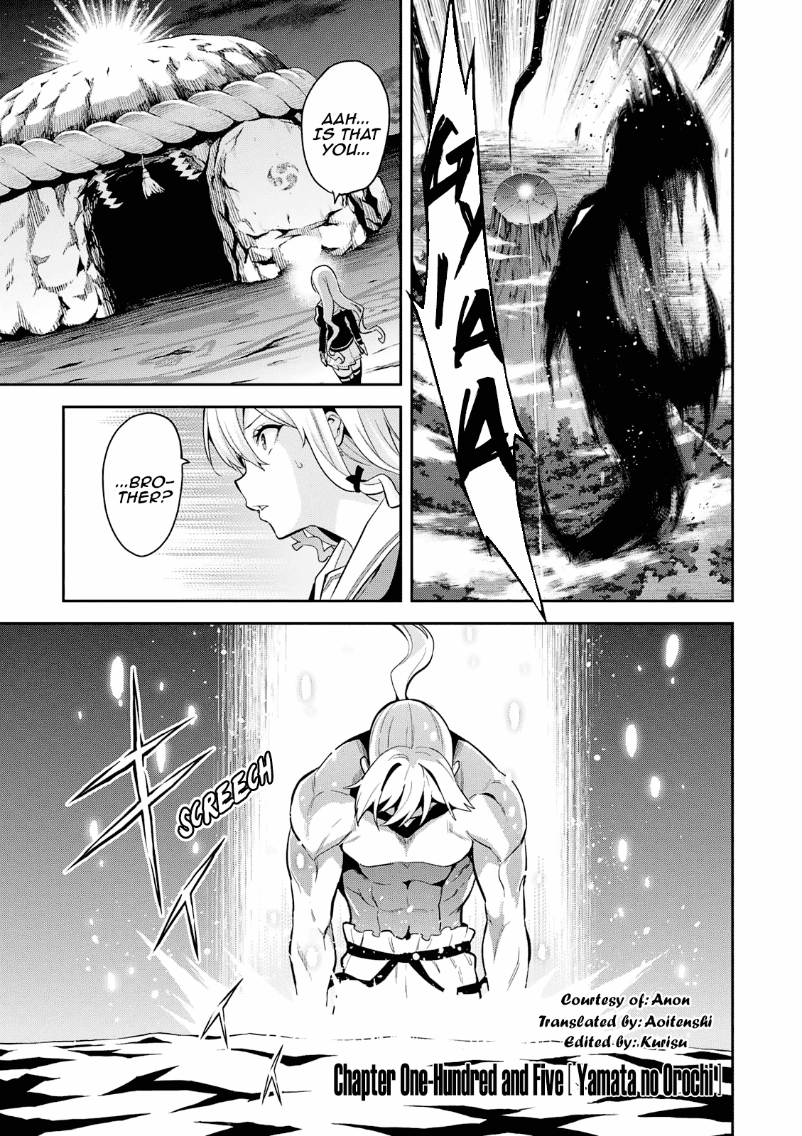 Maken-Ki! Chapter 105 page 1 - Chapter 105: Yamata no Orochi
