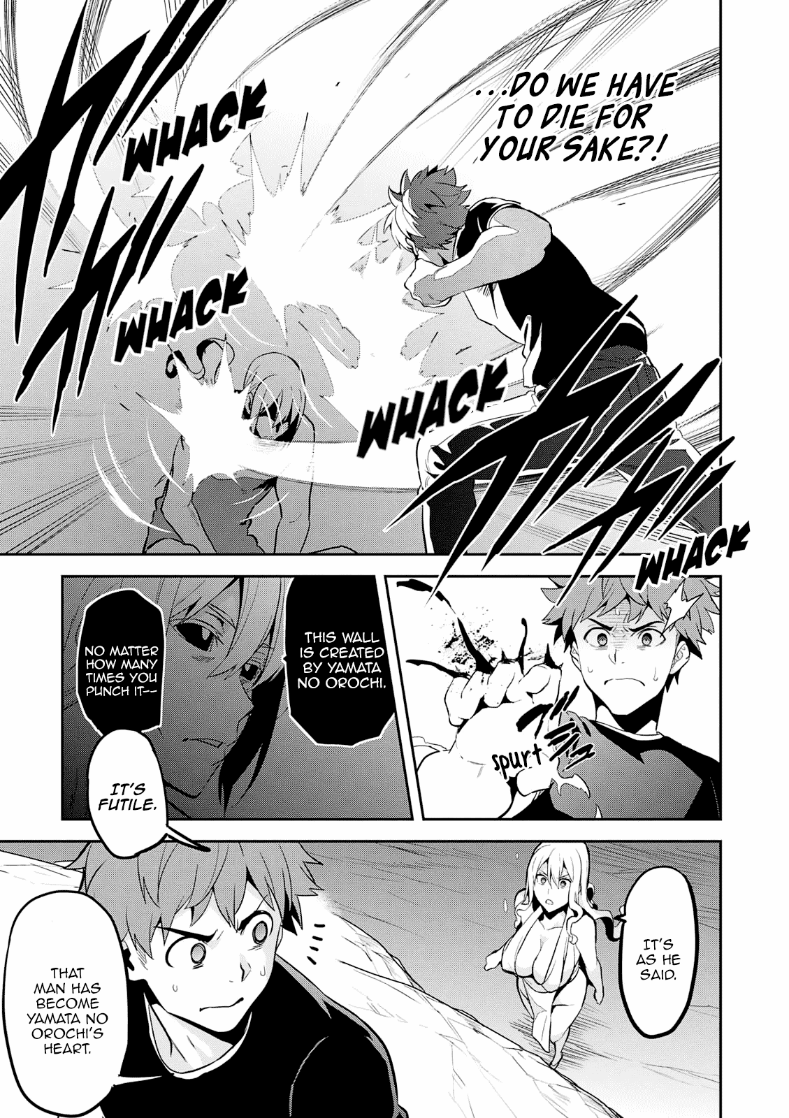 Maken-Ki! Chapter 105 page 12 - Chapter 105: Yamata no Orochi