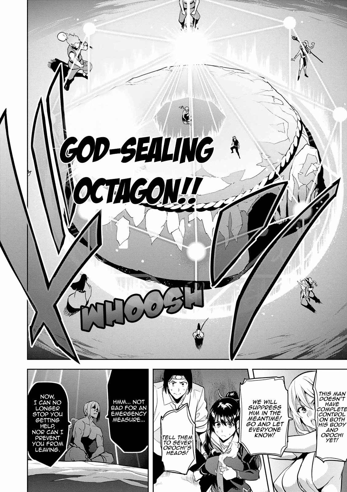 Maken-Ki! Chapter 105 page 15 - Chapter 105: Yamata no Orochi