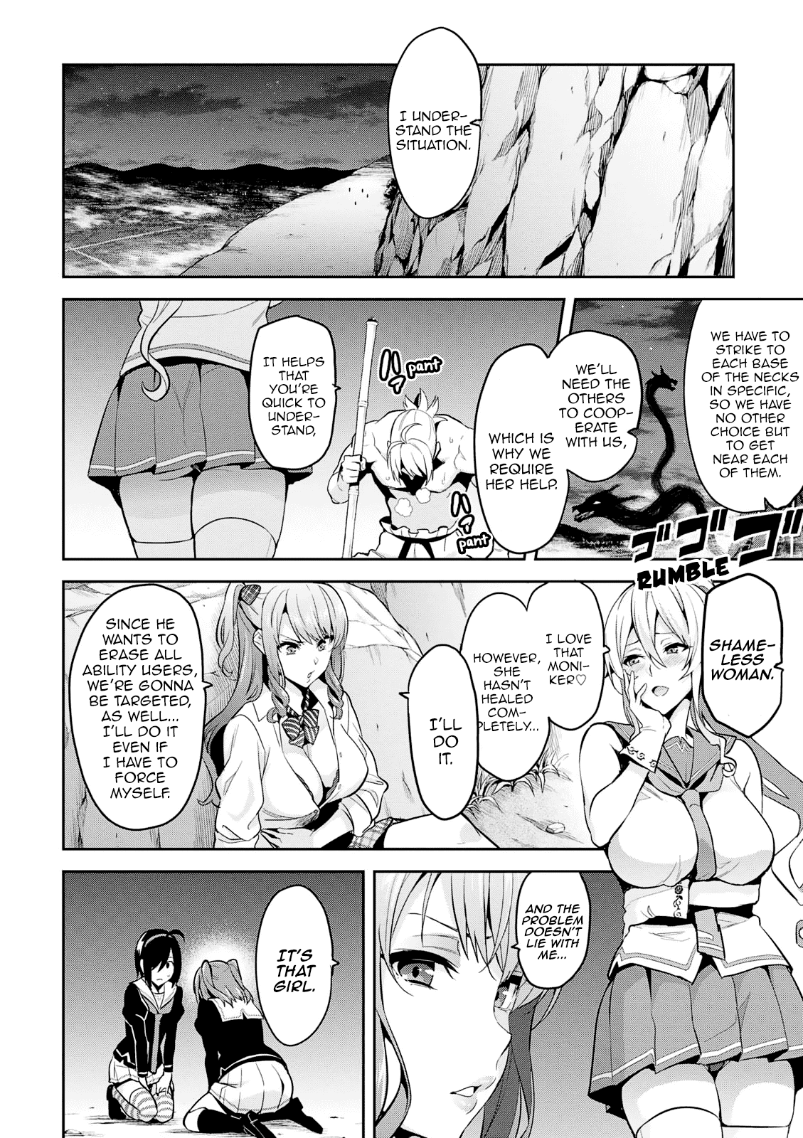 Maken-Ki! Chapter 105 page 19 - Chapter 105: Yamata no Orochi