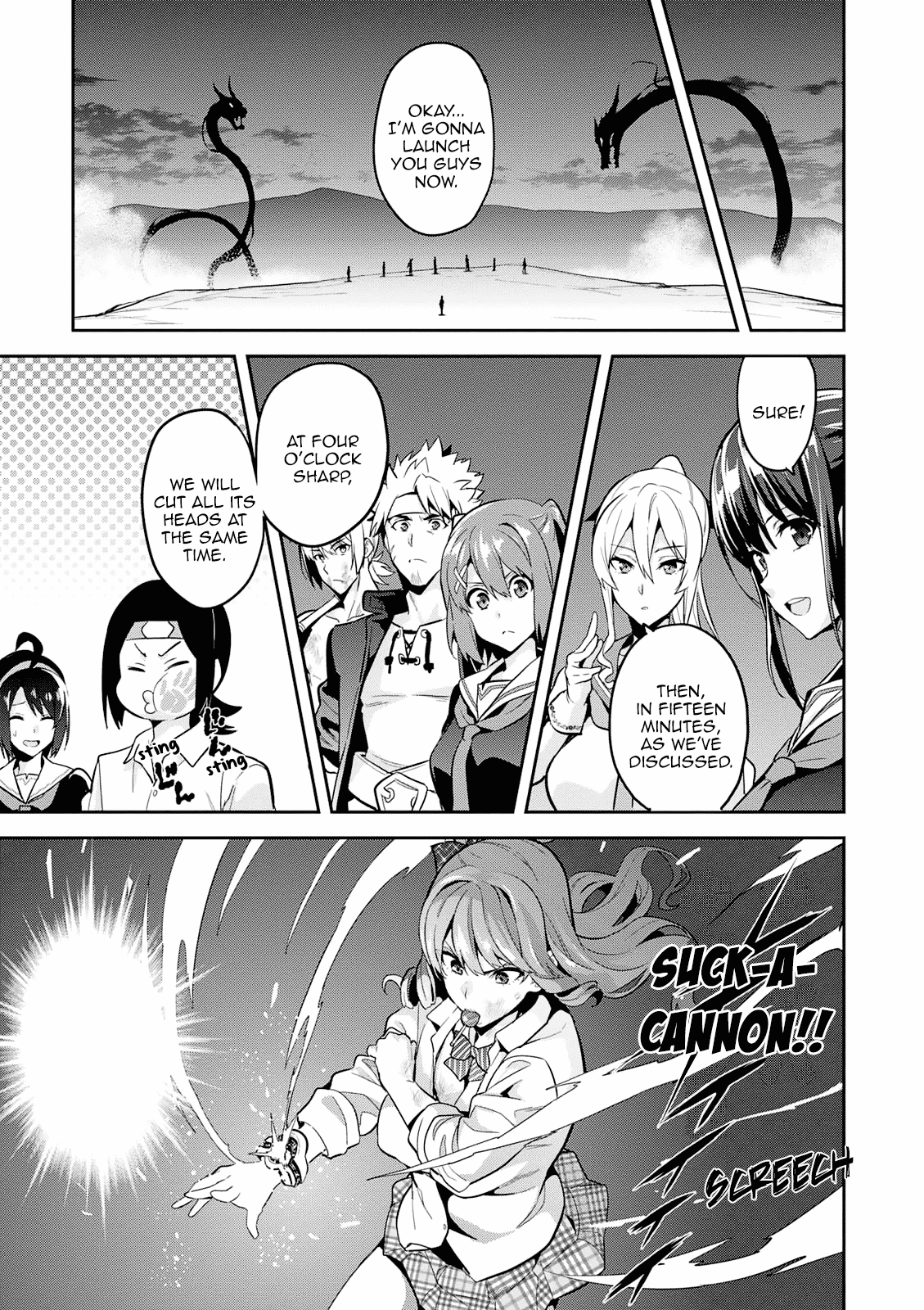 Maken-Ki! Chapter 105 page 22 - Chapter 105: Yamata no Orochi