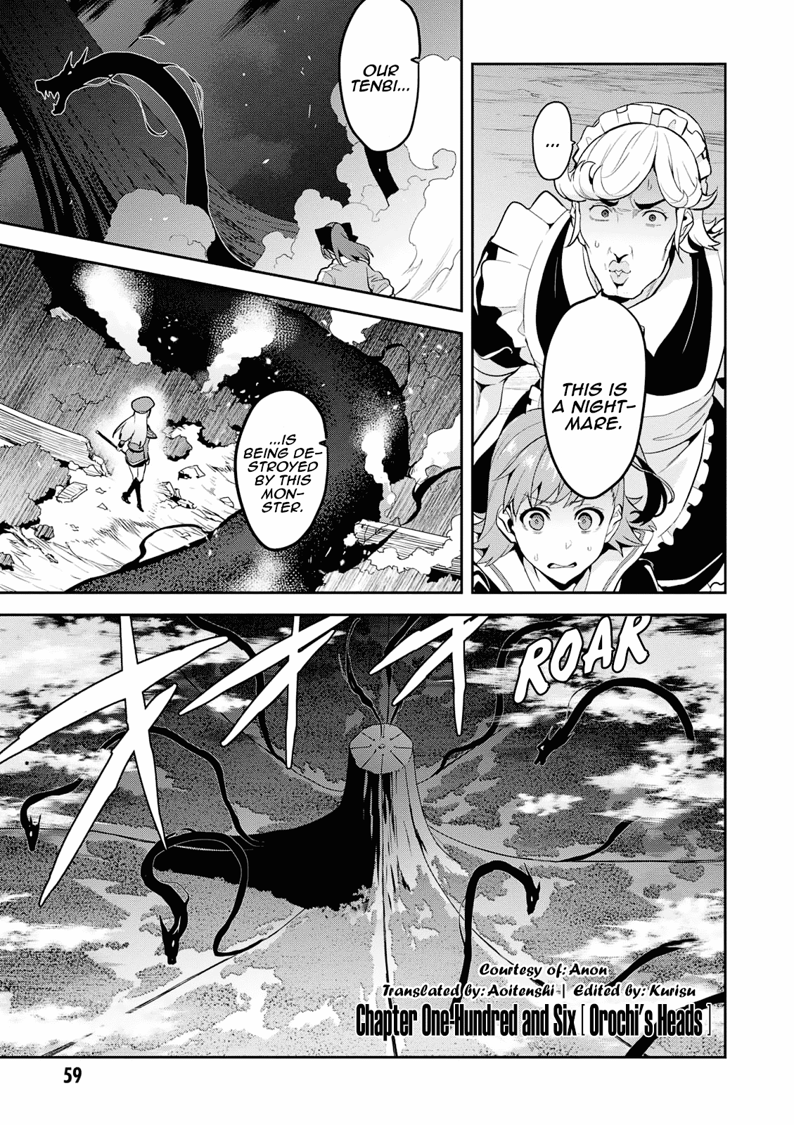 Maken-Ki! Chapter 106 page 1 - Chapter 106: Orochi's Heads