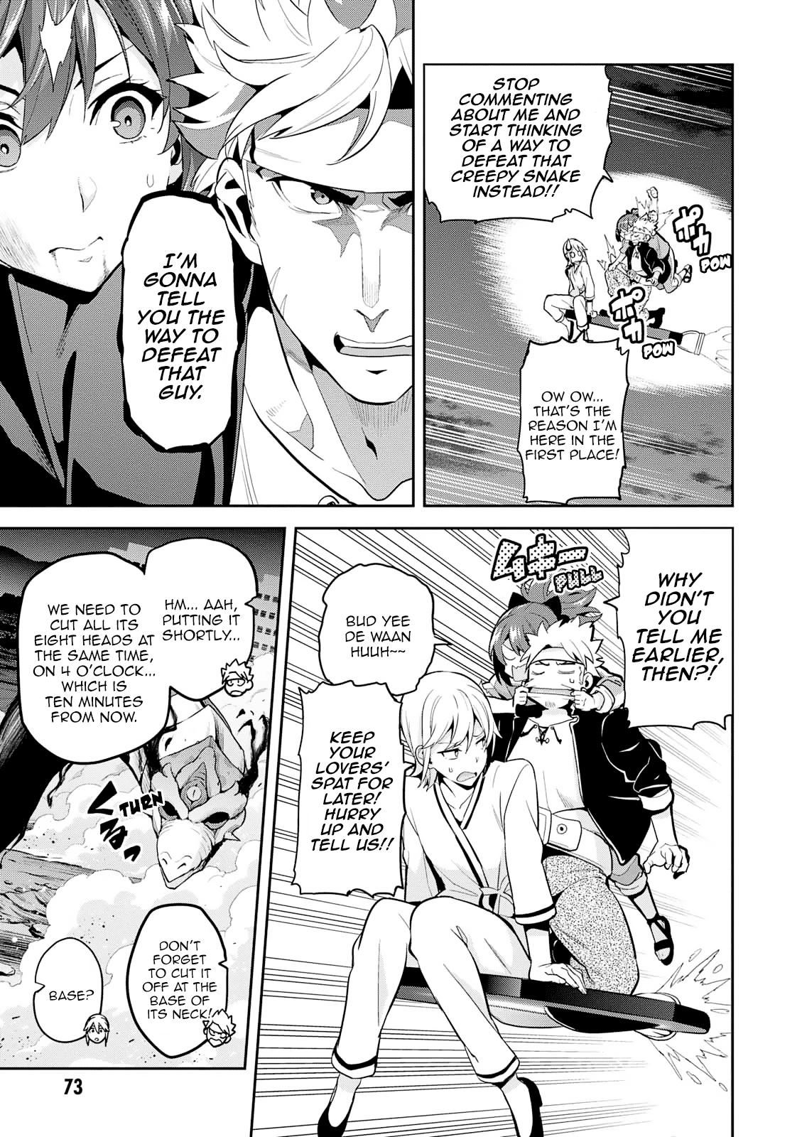Maken-Ki! Chapter 106 page 14 - Chapter 106: Orochi's Heads