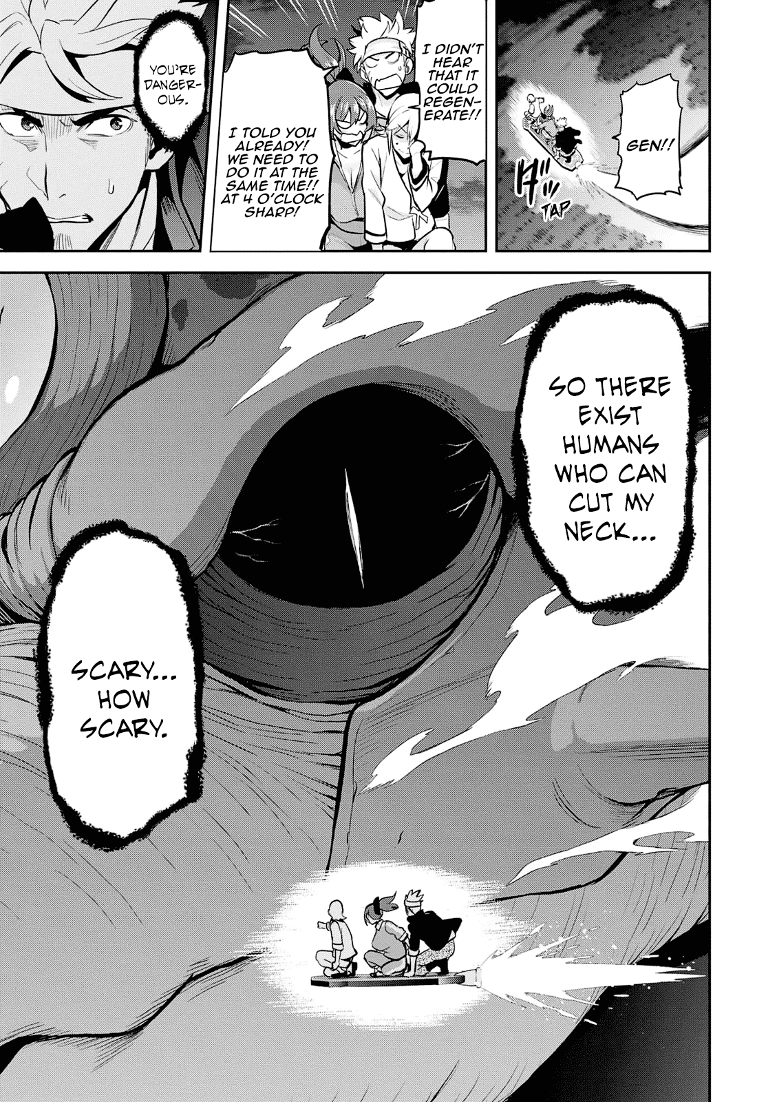 Maken-Ki! Chapter 106 page 21 - Chapter 106: Orochi's Heads