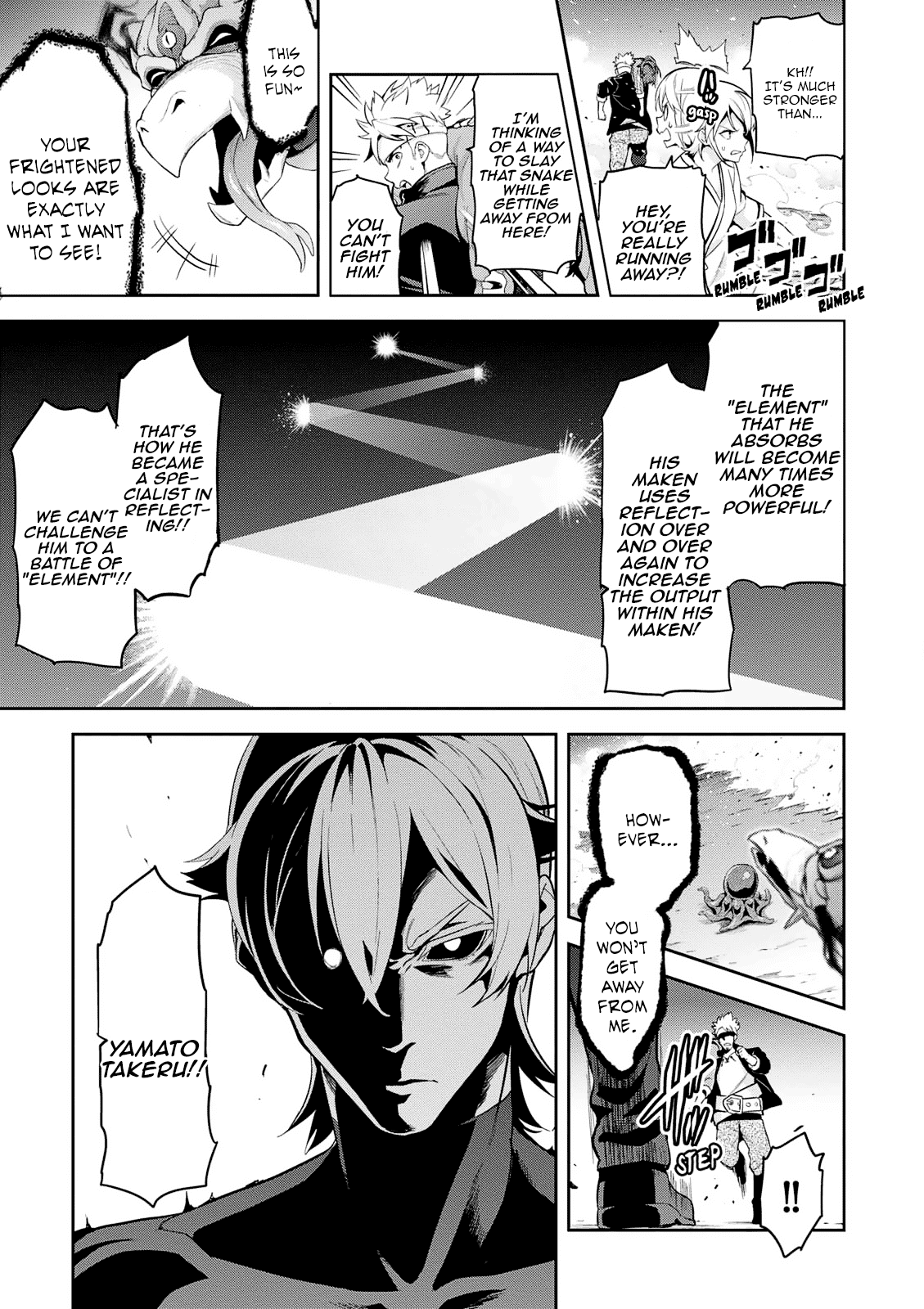 Maken-Ki! Chapter 107 page 10 - Chapter 107: Those in Fear