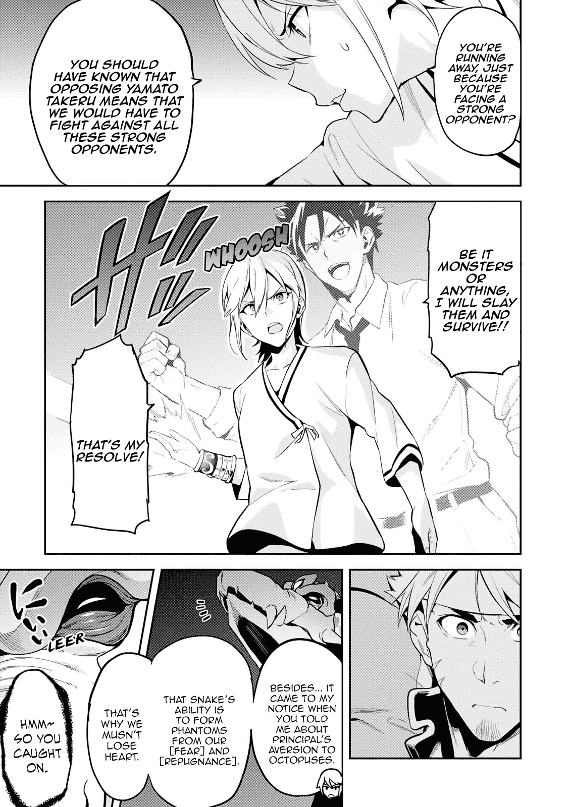 Maken-Ki! Chapter 107 page 12 - Chapter 107: Those in Fear
