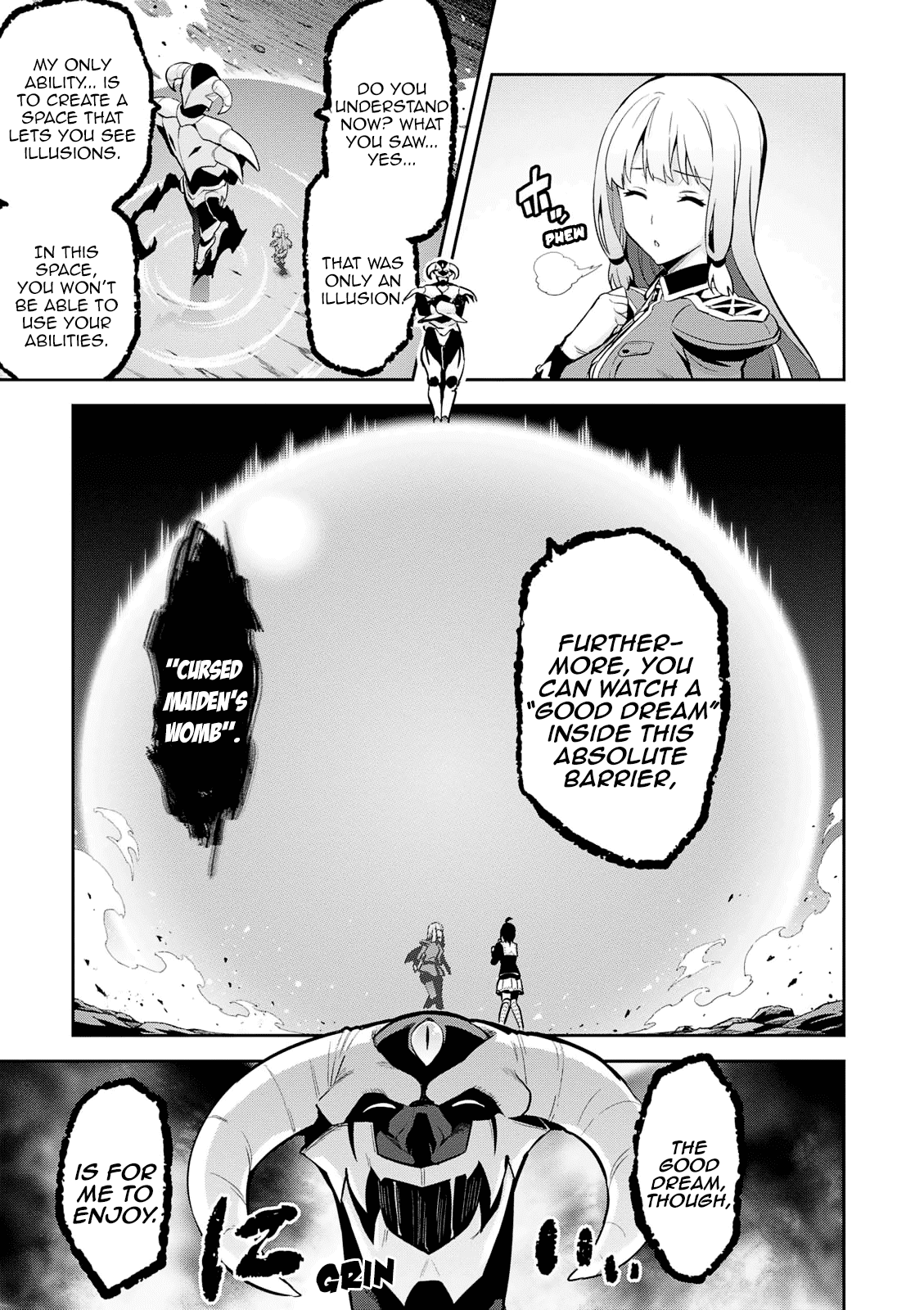 Maken-Ki! Chapter 108 page 12 - Chapter 108: Beguilement of Blue Illusion