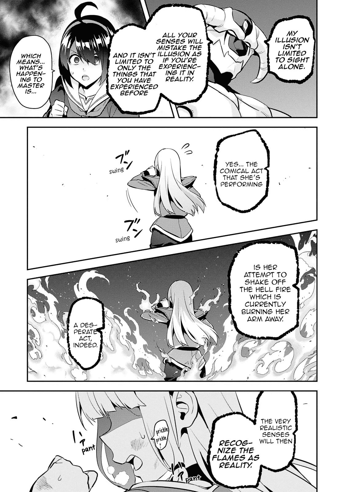 Maken-Ki! Chapter 108 page 14 - Chapter 108: Beguilement of Blue Illusion