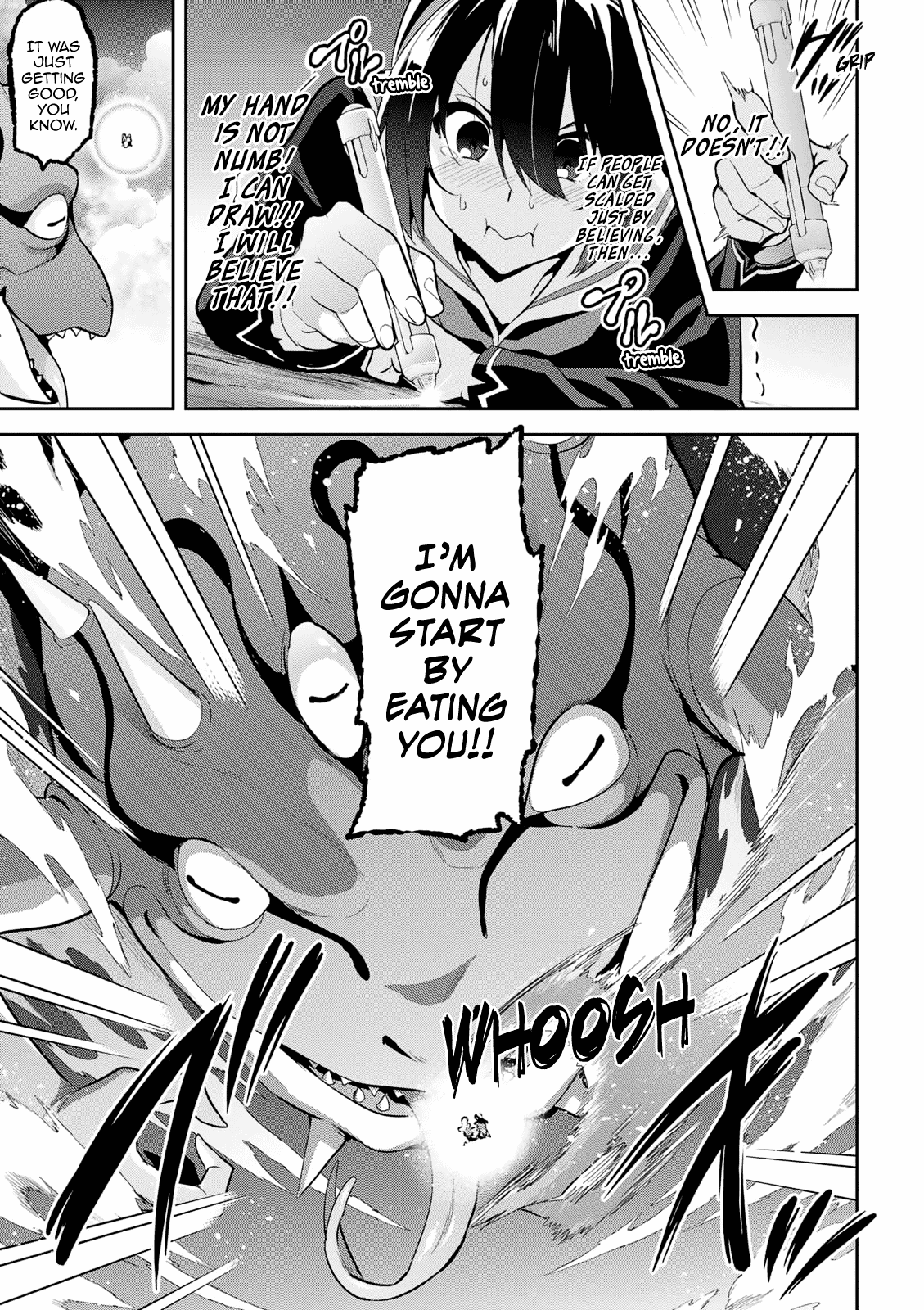 Maken-Ki! Chapter 108 page 22 - Chapter 108: Beguilement of Blue Illusion