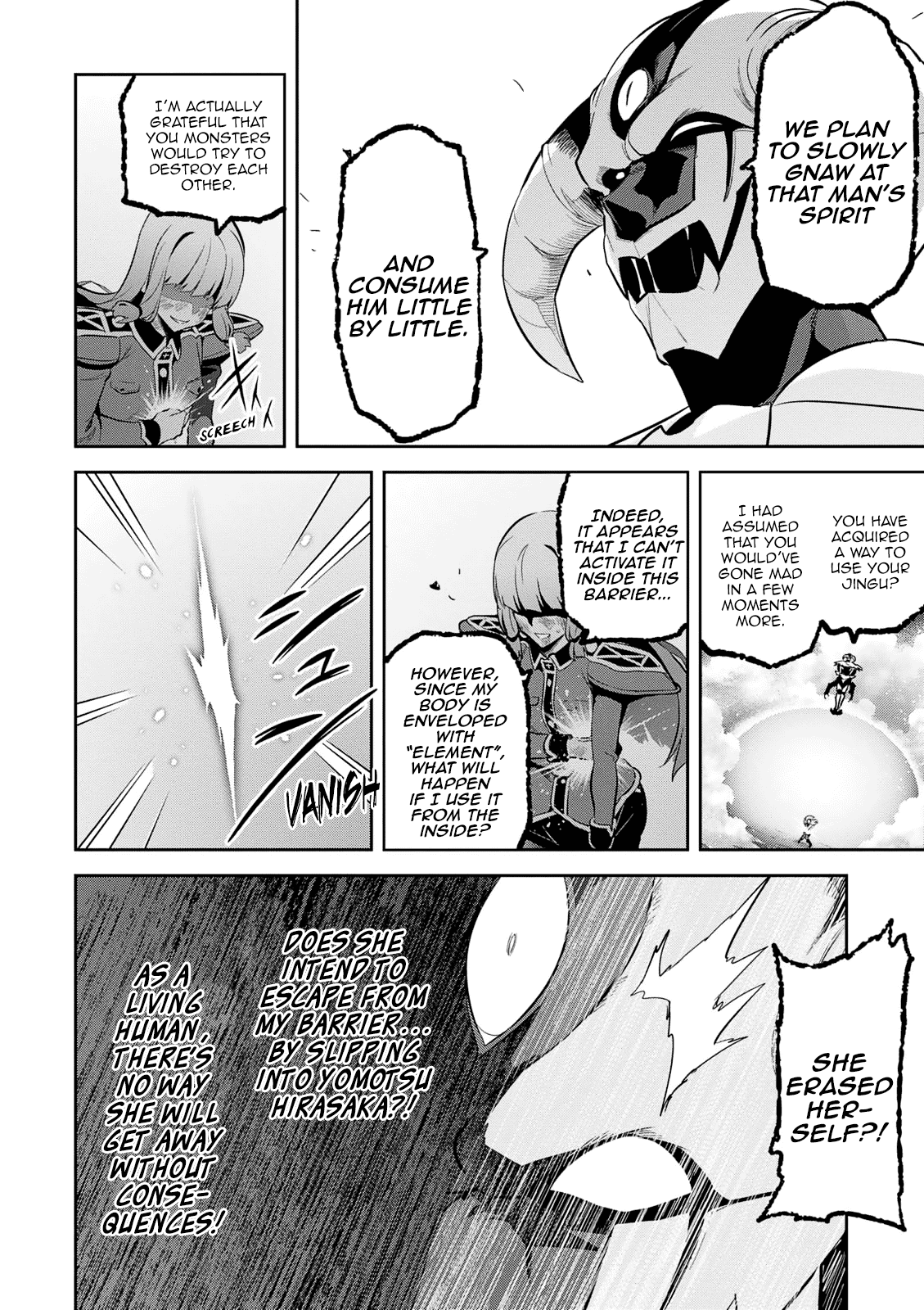 Maken-Ki! Chapter 108 page 25 - Chapter 108: Beguilement of Blue Illusion