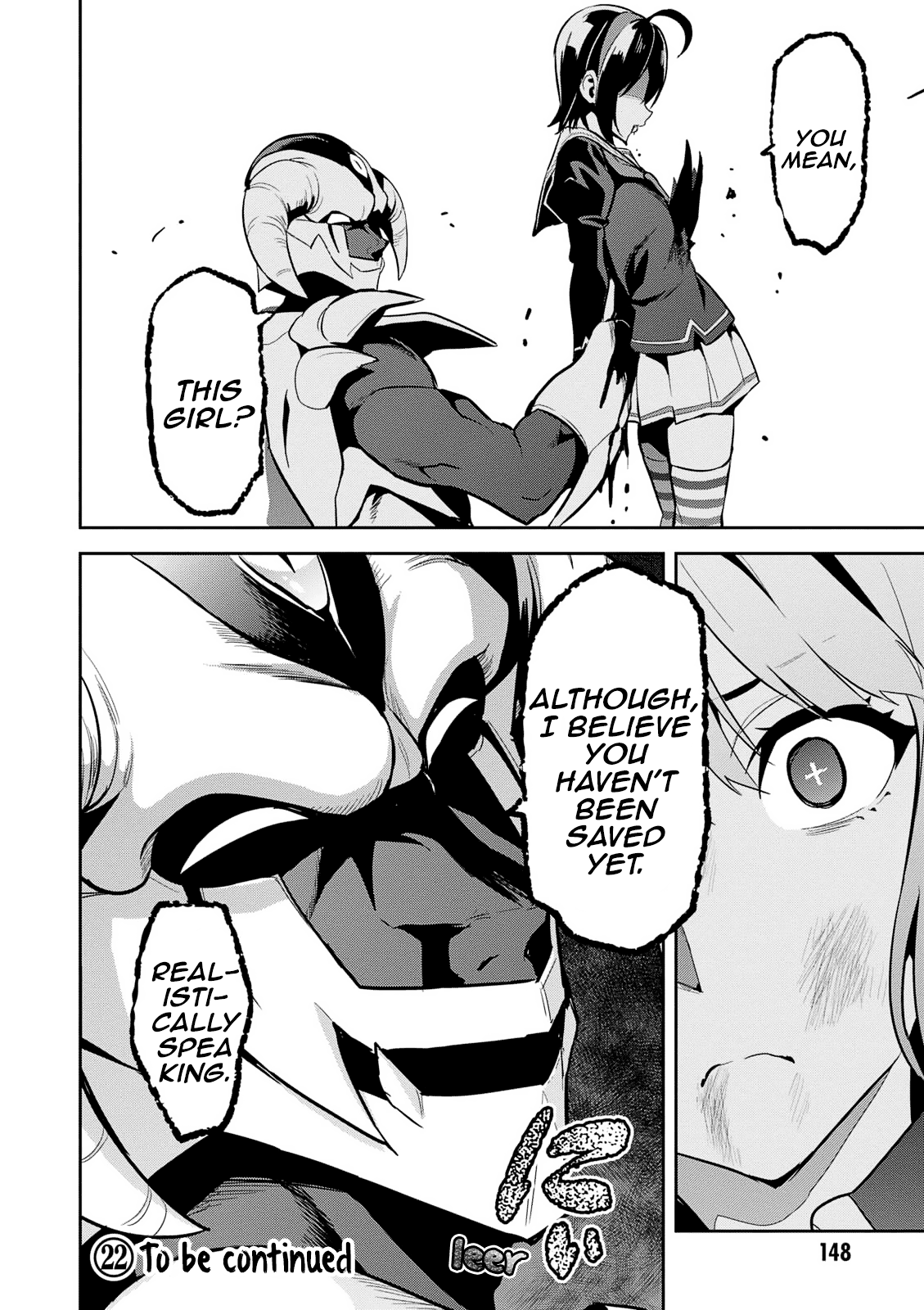 Maken-Ki! Chapter 108 page 28 - Chapter 108: Beguilement of Blue Illusion