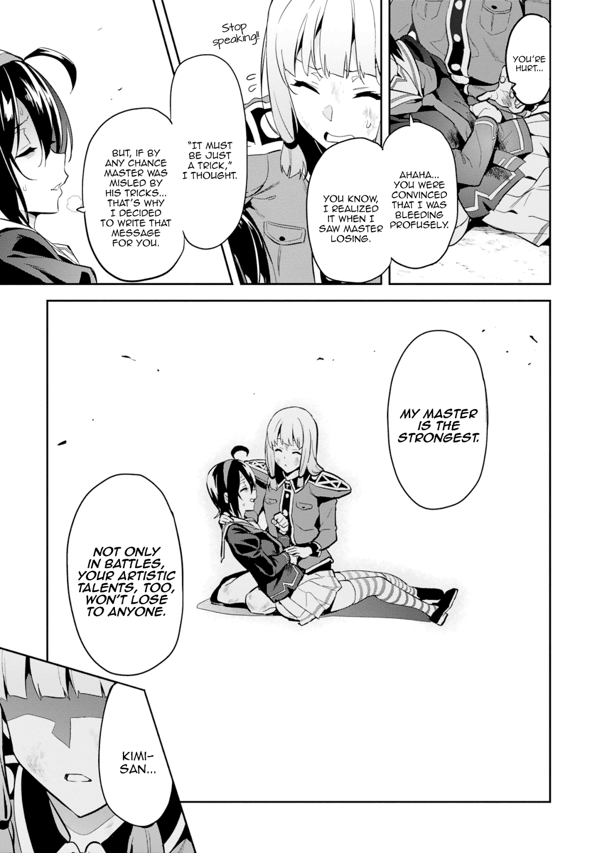 Maken-Ki! Chapter 109 page 27 - Chapter 109: Letters of Truth