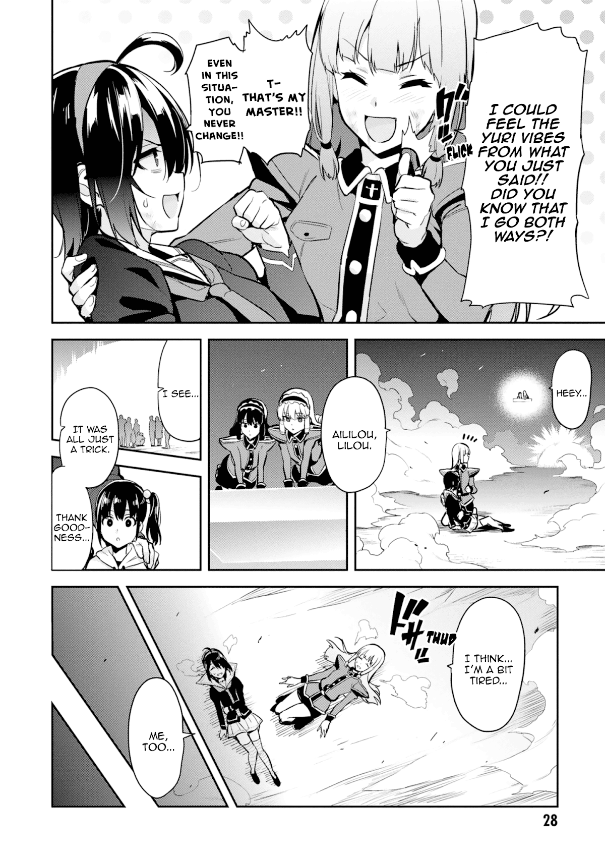 Maken-Ki! Chapter 109 page 28 - Chapter 109: Letters of Truth