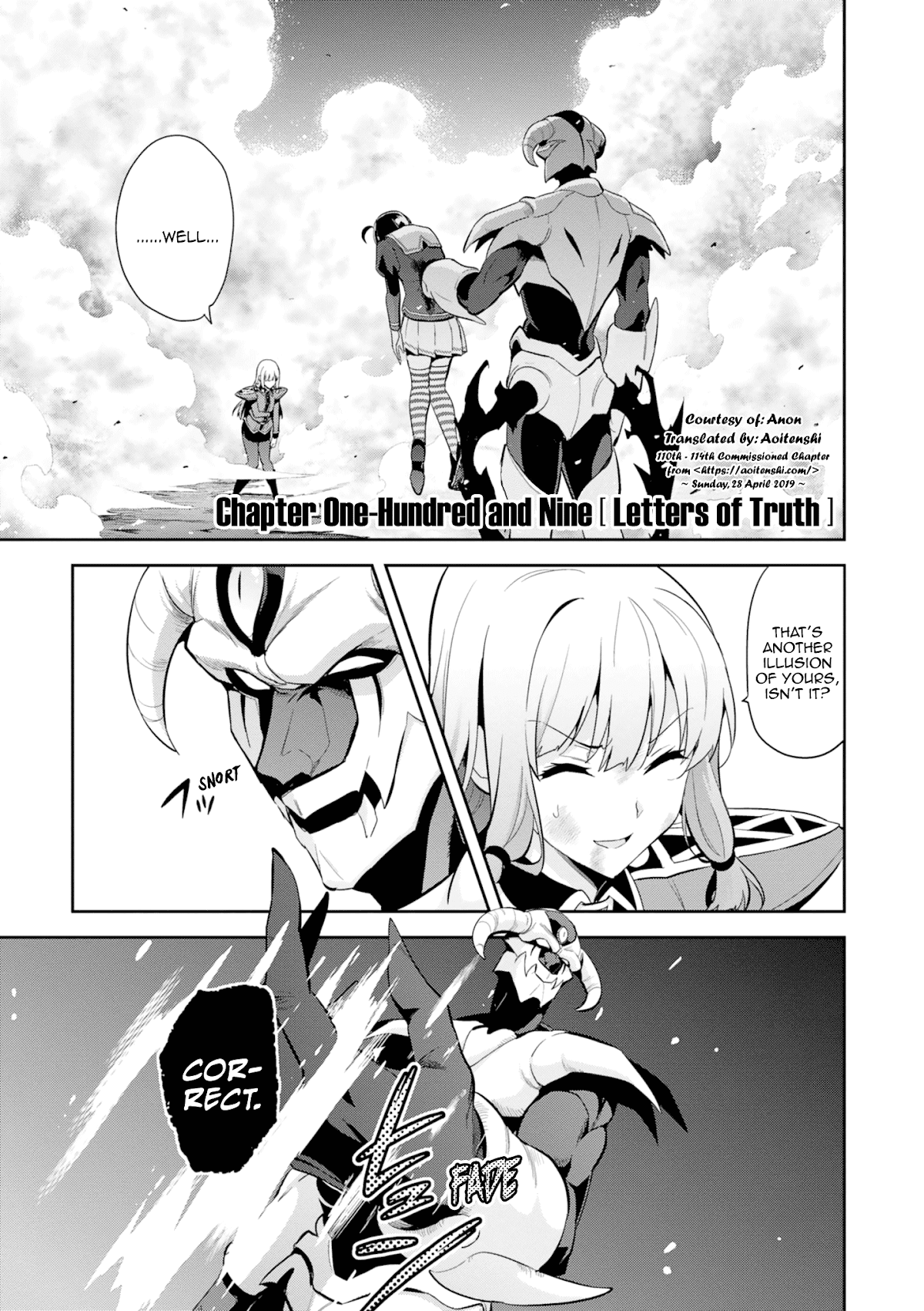 Maken-Ki! Chapter 109 page 8 - Chapter 109: Letters of Truth